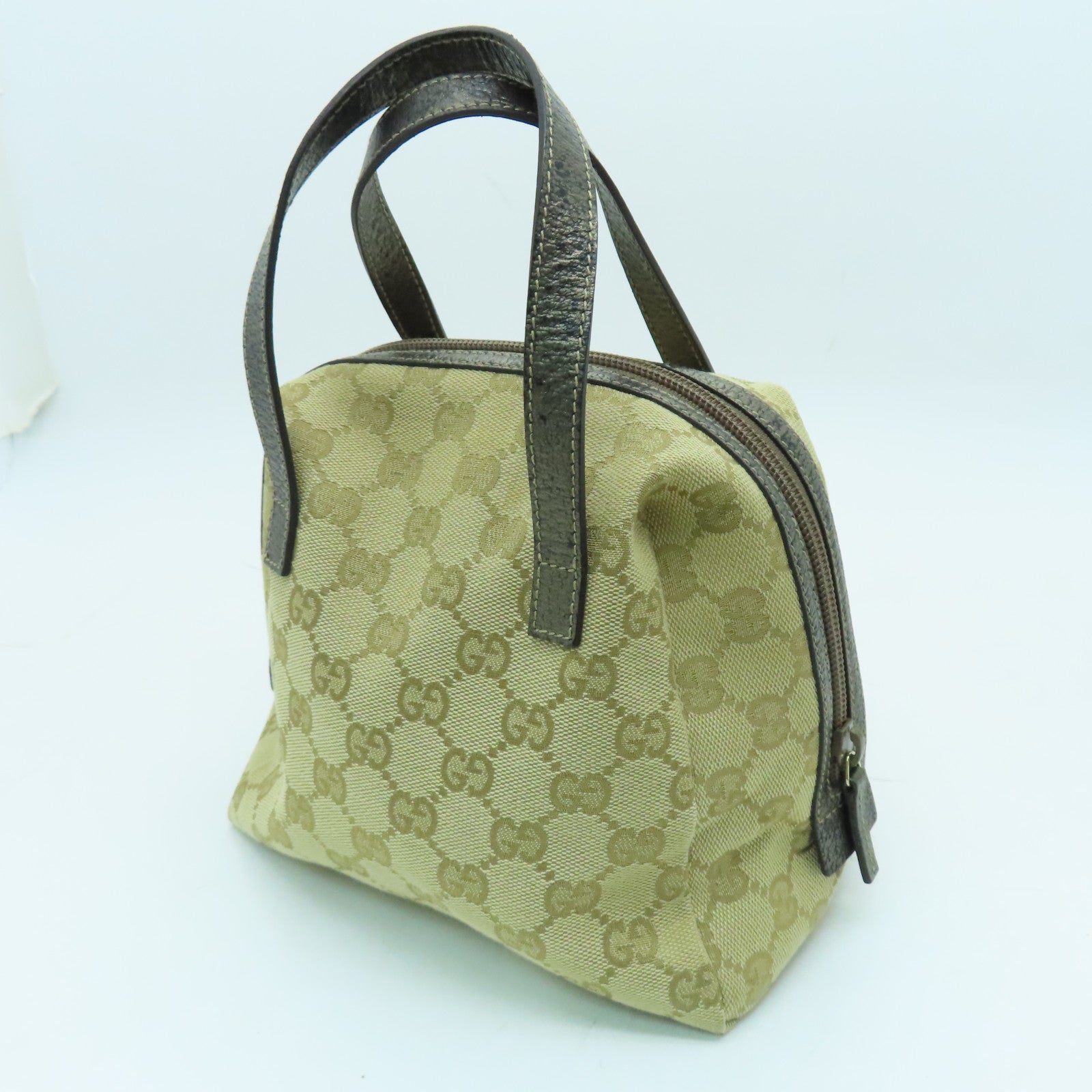 GUCCI 帆布Hand Bag手挽袋米色