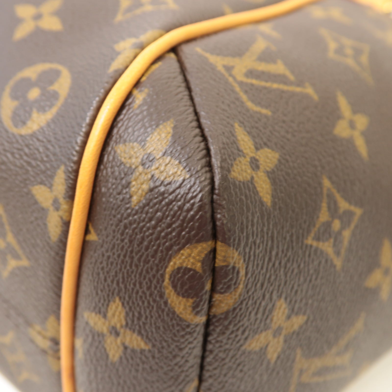 LOUIS VUITTON Monogram Totally PM金扣肩背袋啡色