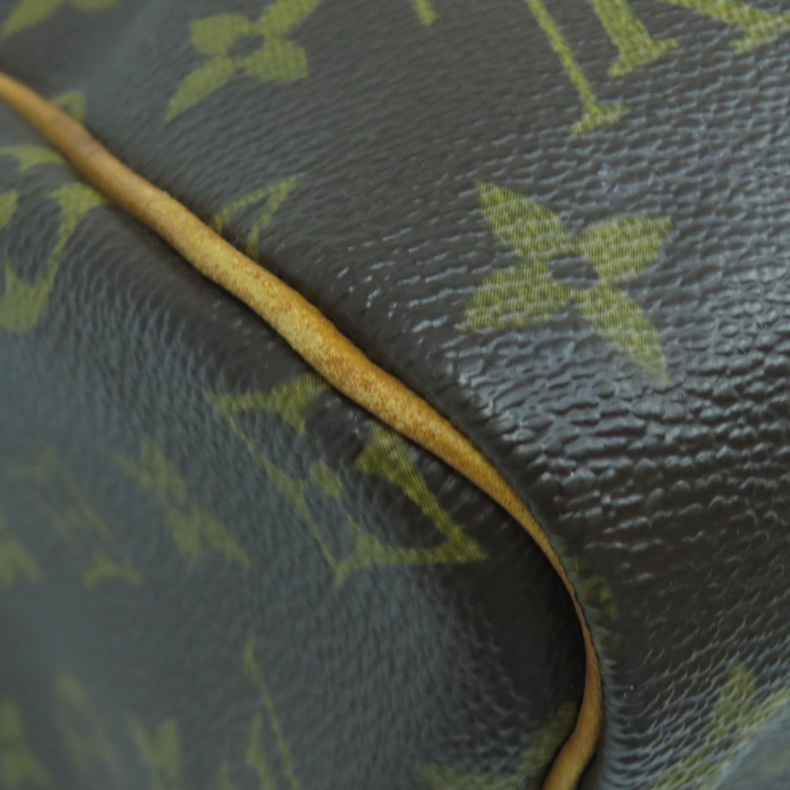 LOUIS VUITTON Monogram Speedy 30金扣手挽袋啡色