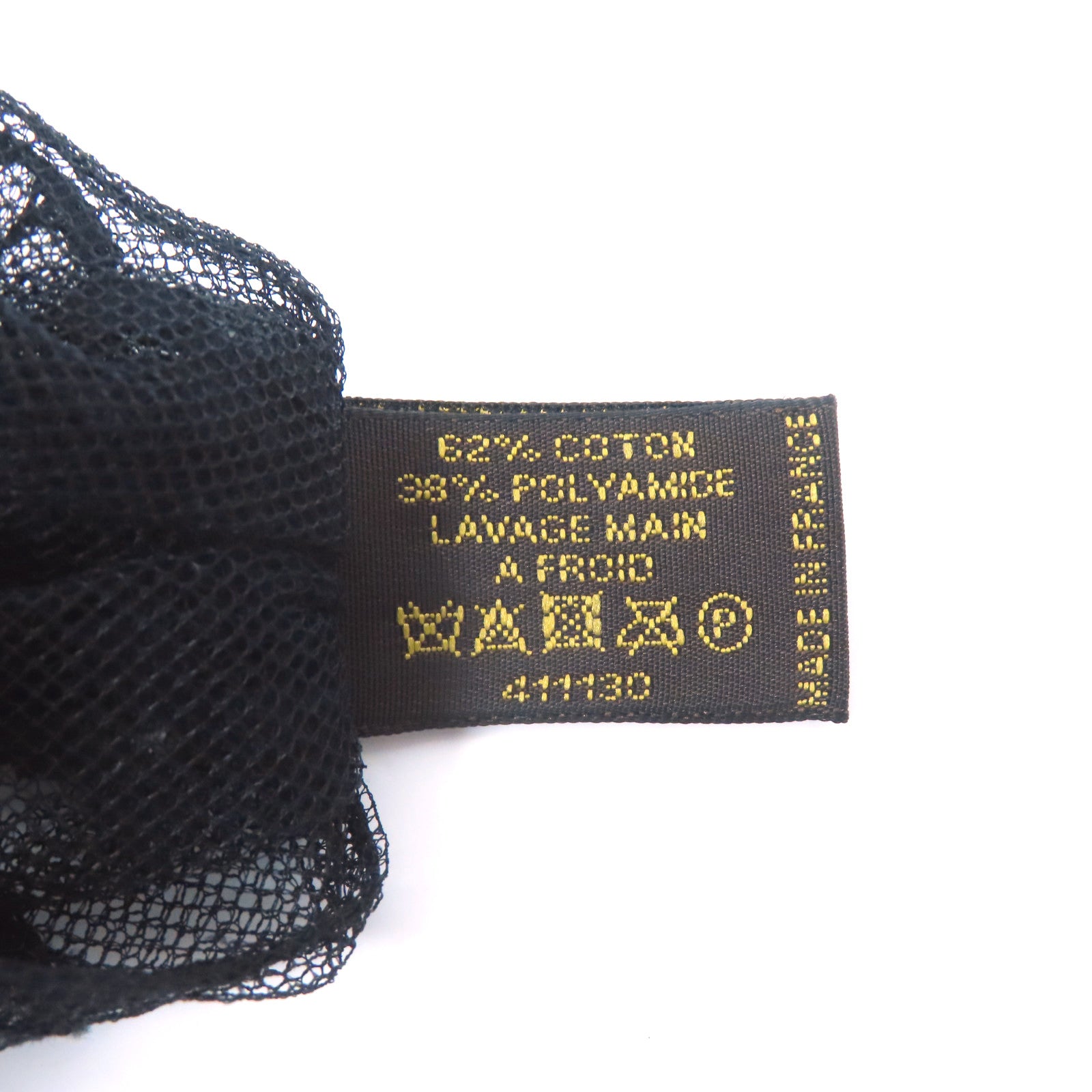 LOUIS VUITTON 棉質/聚醯胺Hair Band髮帶黑色