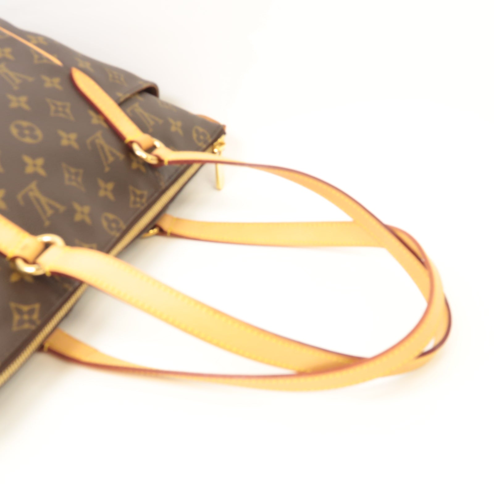 LOUIS VUITTON Monogram Totally PM金扣肩背袋啡色