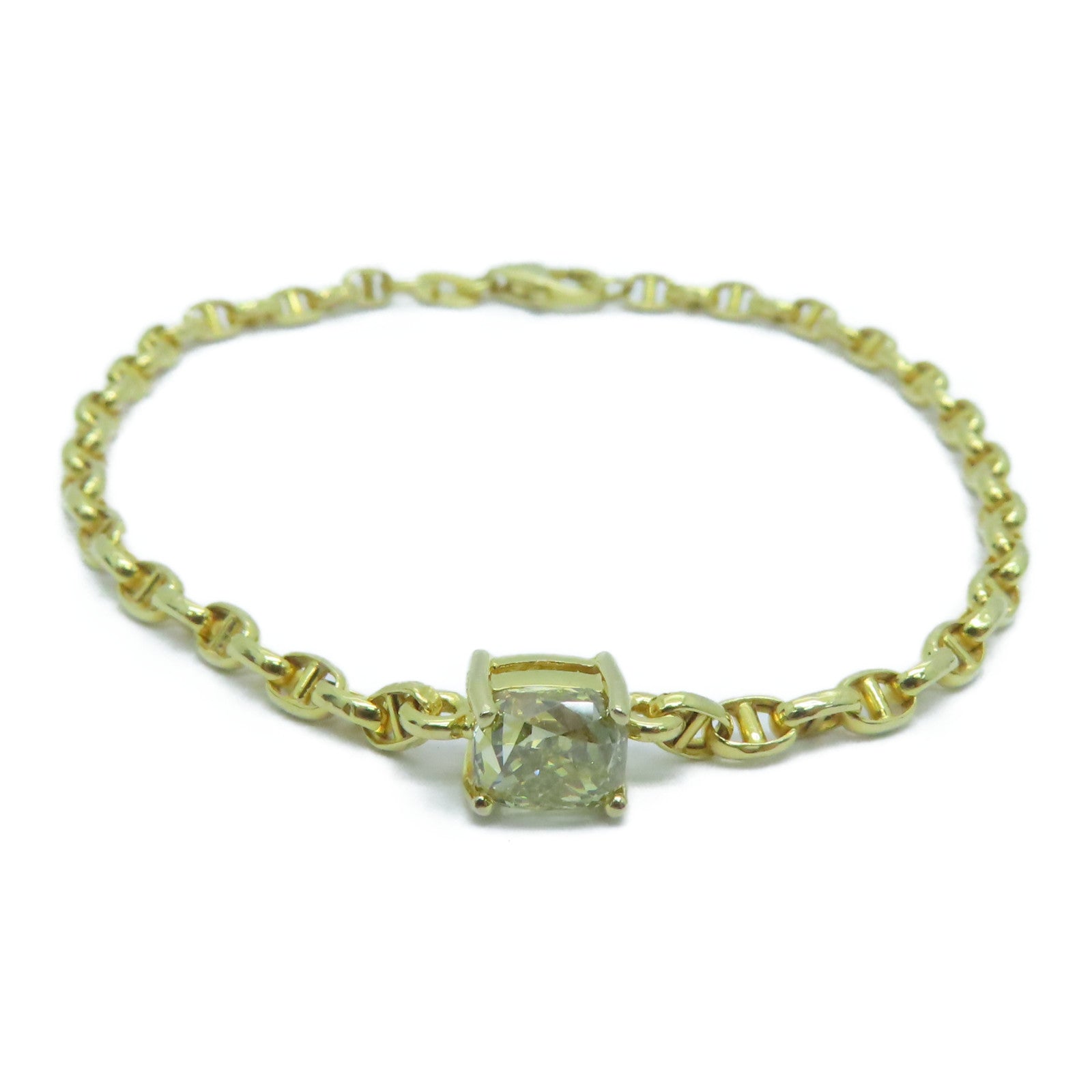 JEWELRY 【激减优惠】18K黄金Bracelet 1.02ct黄色钻石手链
