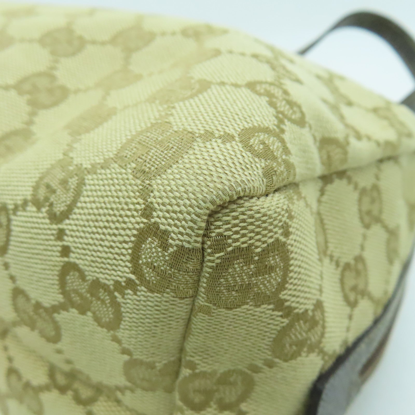 GUCCI 帆布Hand Bag手挽袋米色