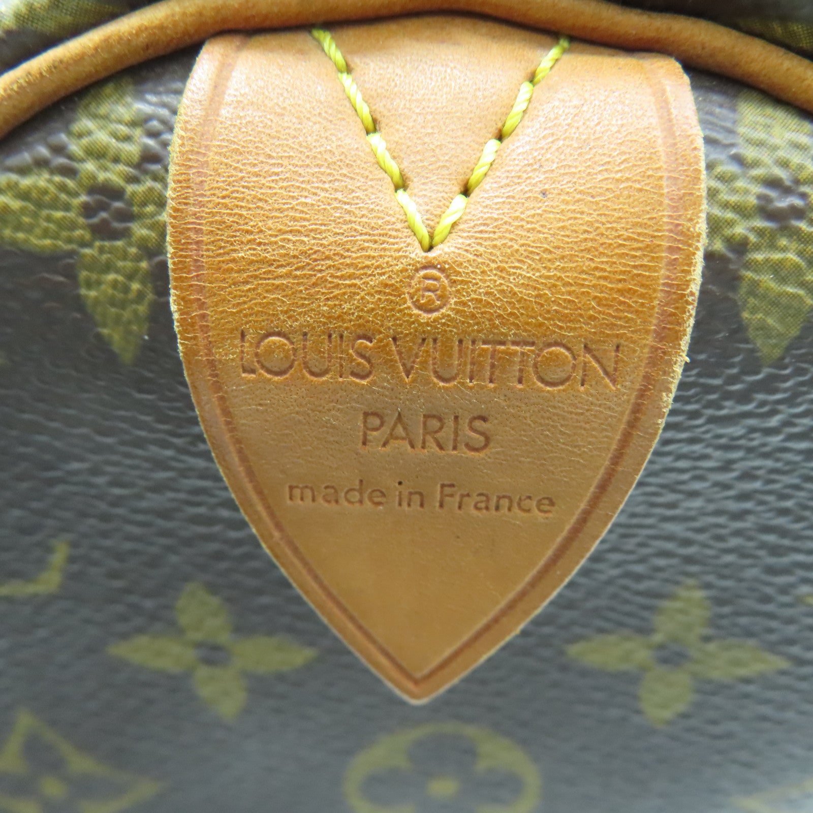 LOUIS VUITTON Monogram Speedy 30金扣手挽袋啡色