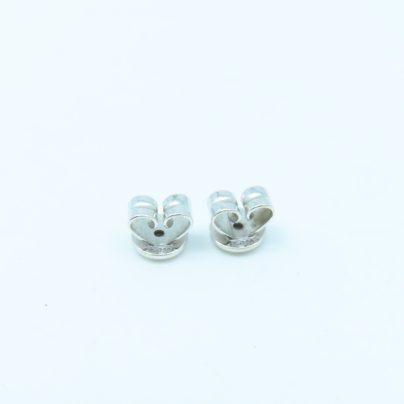 JEWELRY 18K White Gold Diamond Earring 1.5g Diamond Earrings