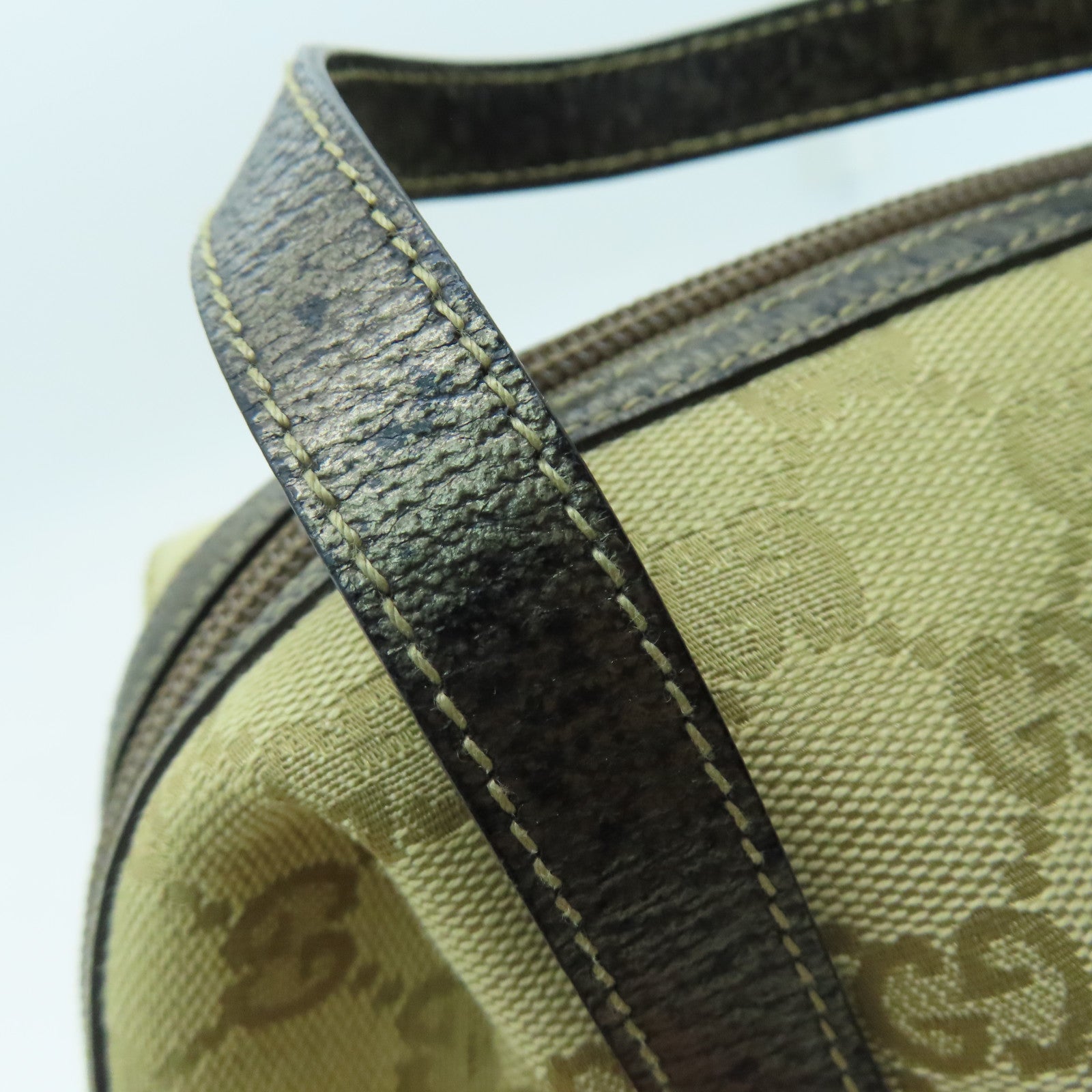 GUCCI 帆布Hand Bag手挽袋米色