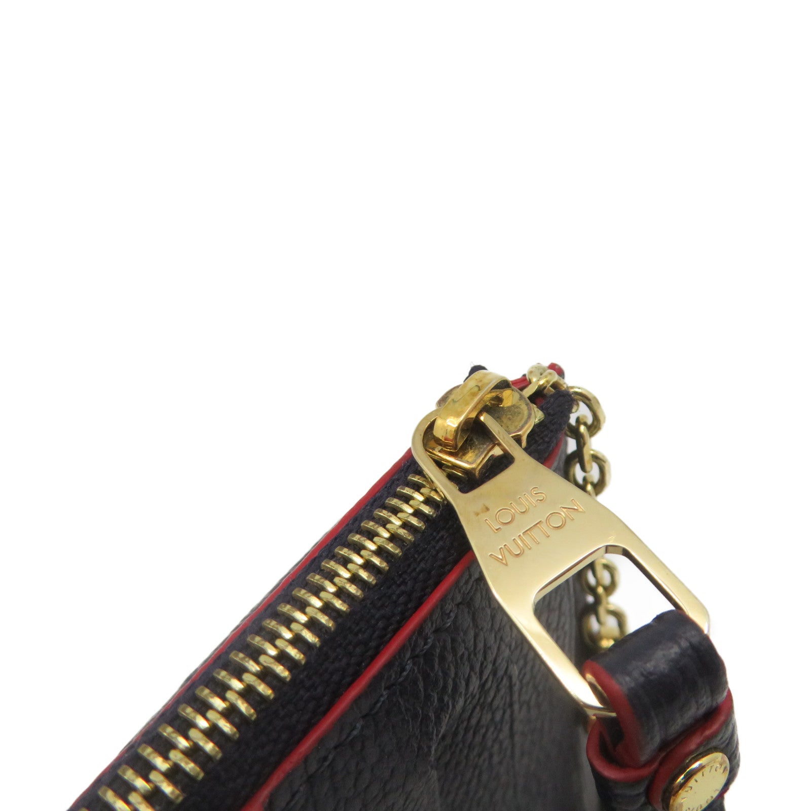 LOUIS VUITTON Mono-Empreinte Recto Verso Card Holder Change Card Holder Royal Blue