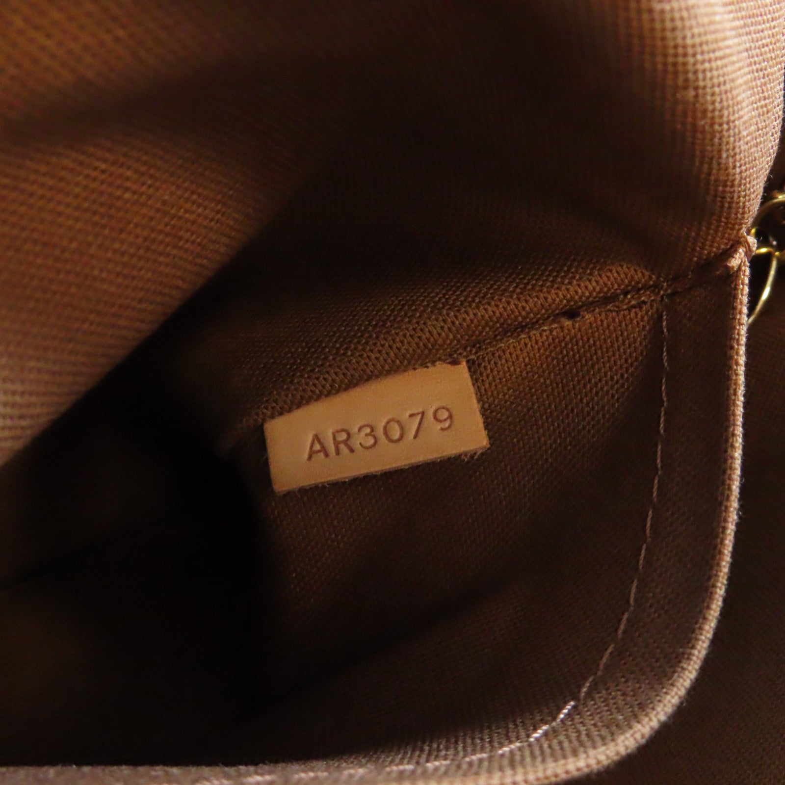 LOUIS VUITTON Monogram Tivoli PM金扣手挽袋啡色