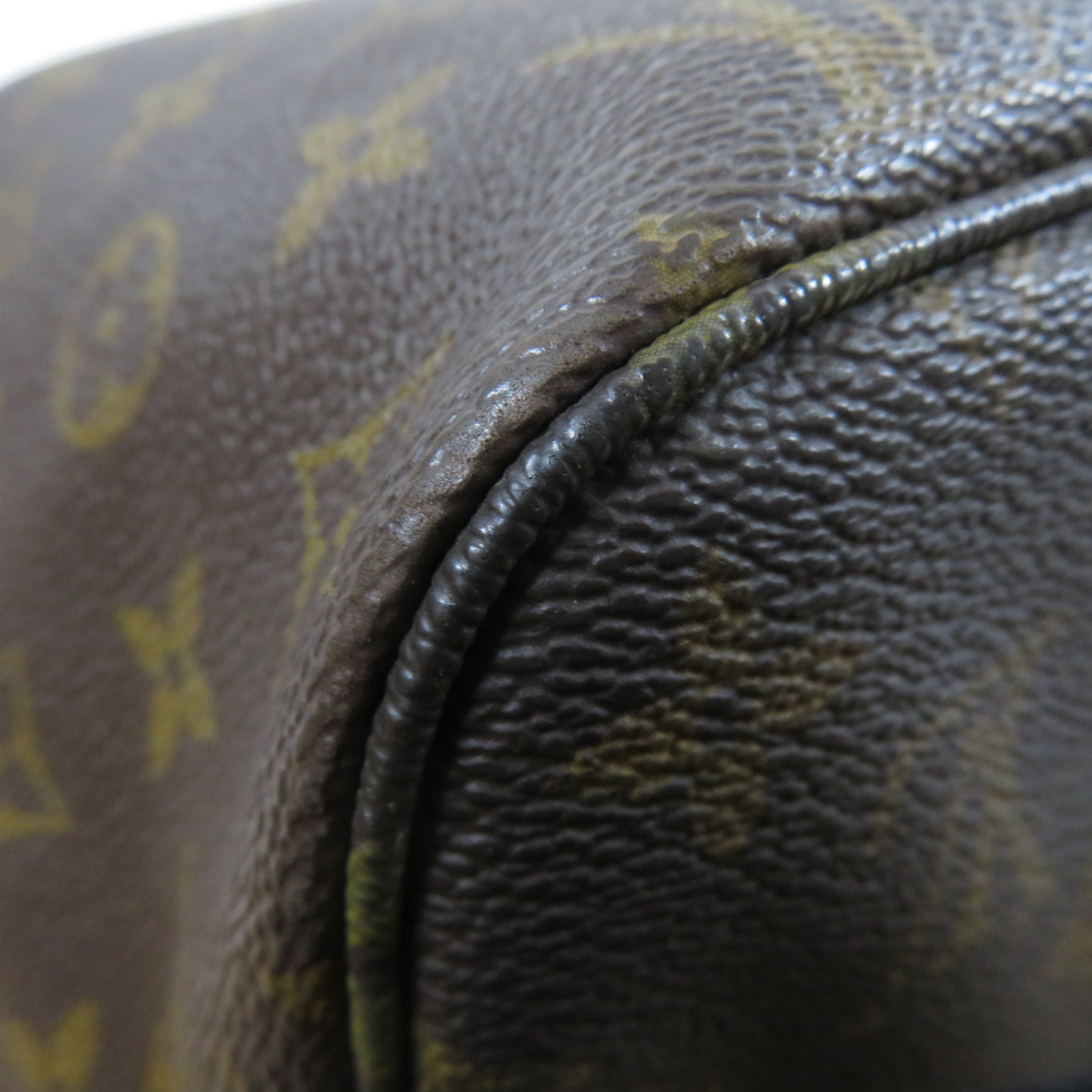 LOUIS VUITTON Monogram Neverfull MM金扣肩背袋啡色