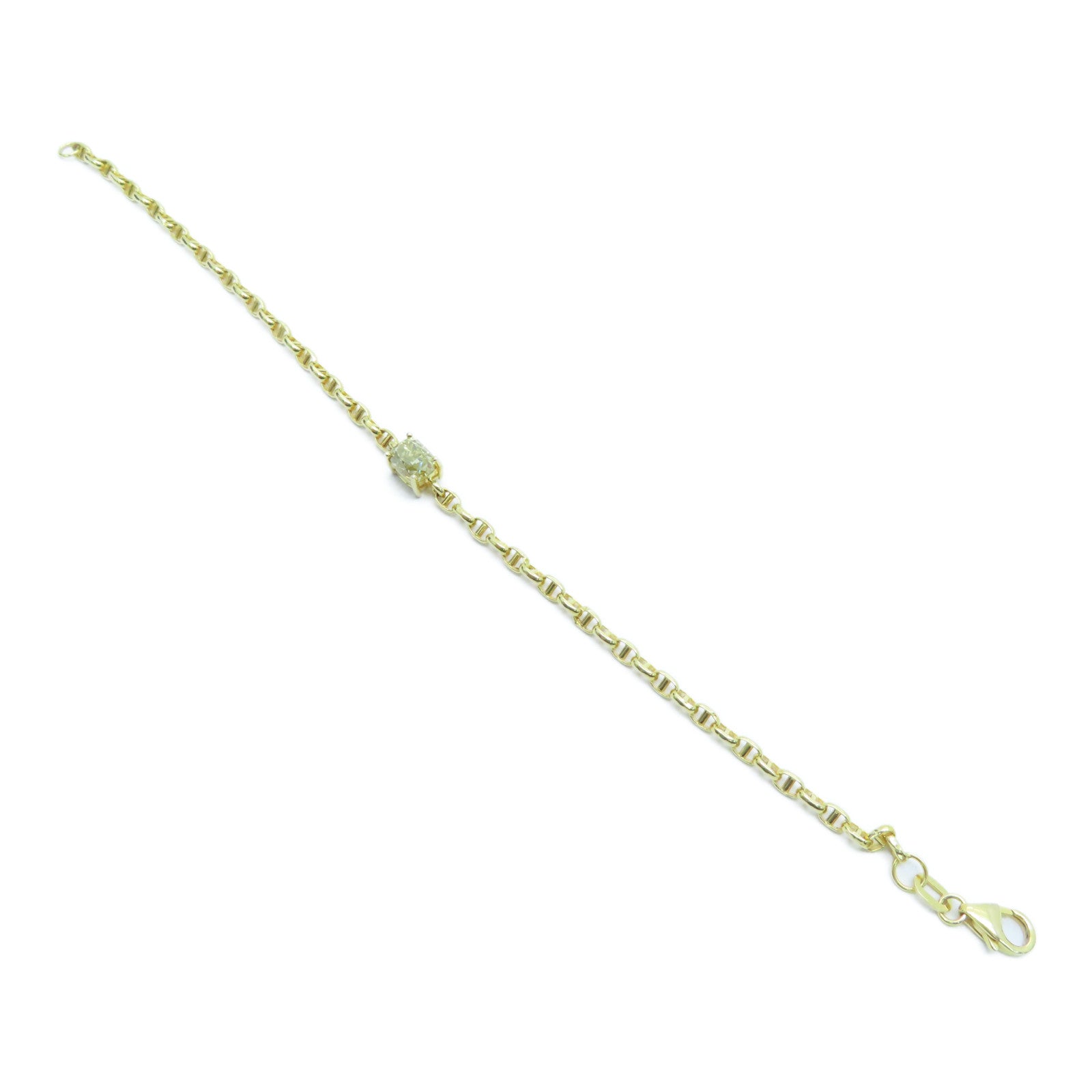 JEWELRY 【激减优惠】18K黄金Bracelet 1.02ct黄色钻石手链