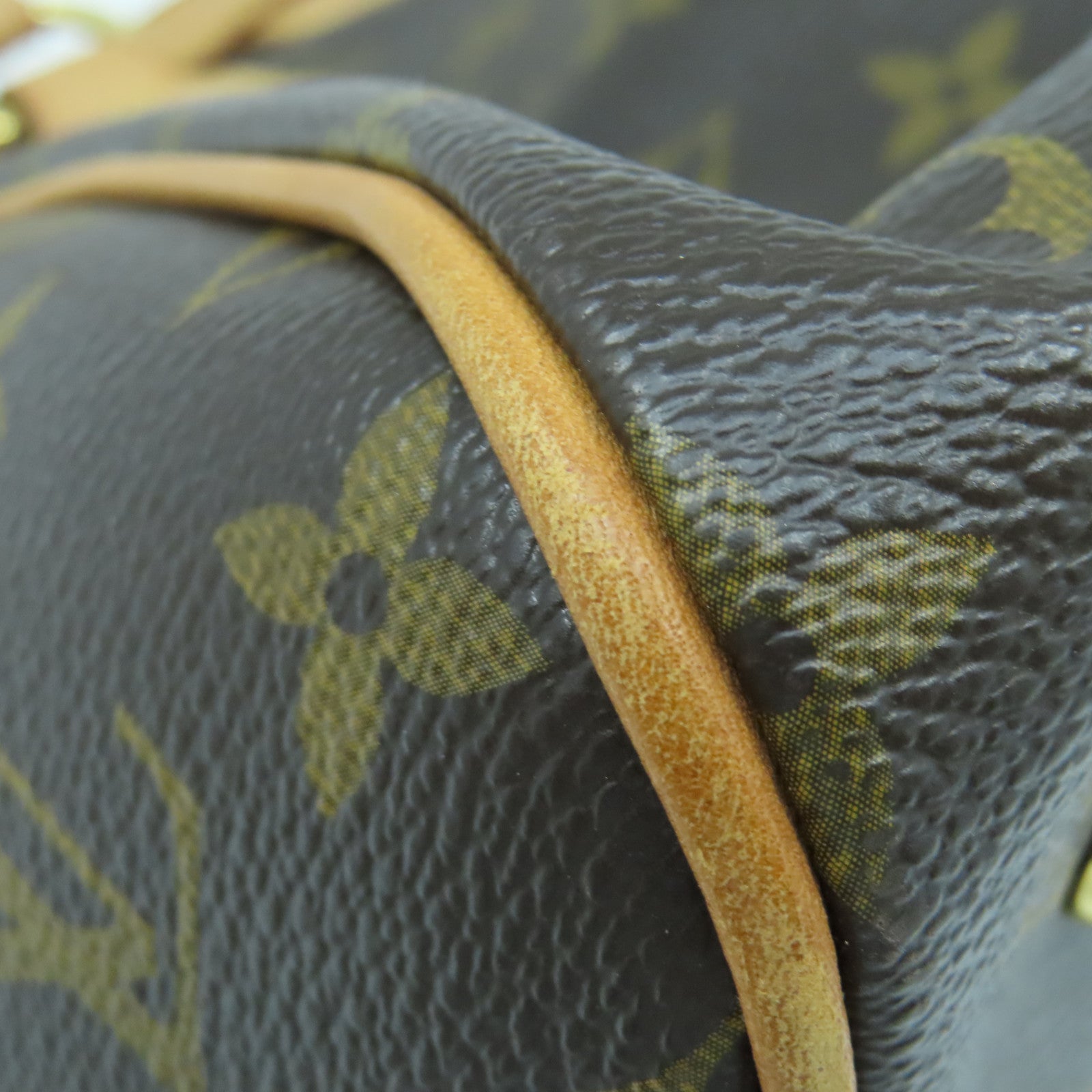 LOUIS VUITTON Monogram Beverly MM金扣肩背袋棕色