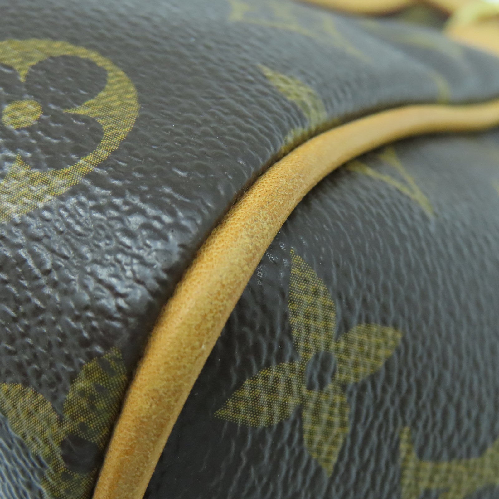 LOUIS VUITTON Monogram Beverly MM金扣肩背袋棕色