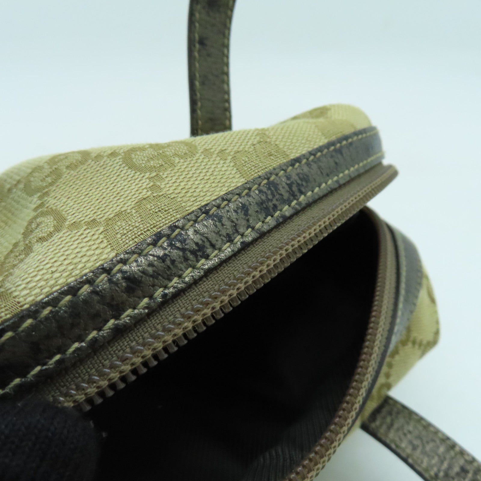 GUCCI 帆布Hand Bag手挽袋米色