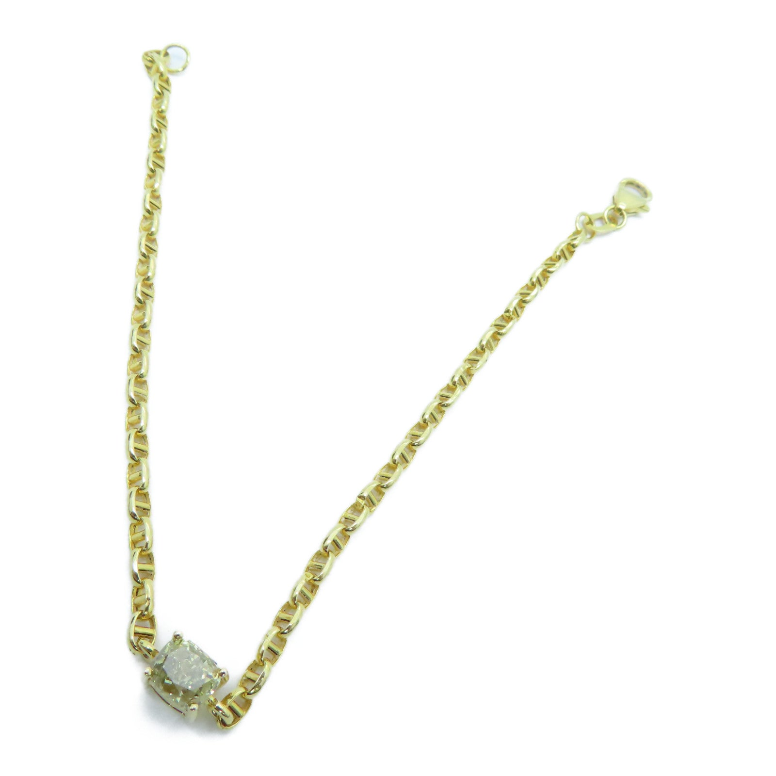 JEWELRY 【激减优惠】18K黄金Bracelet 1.02ct黄色钻石手链