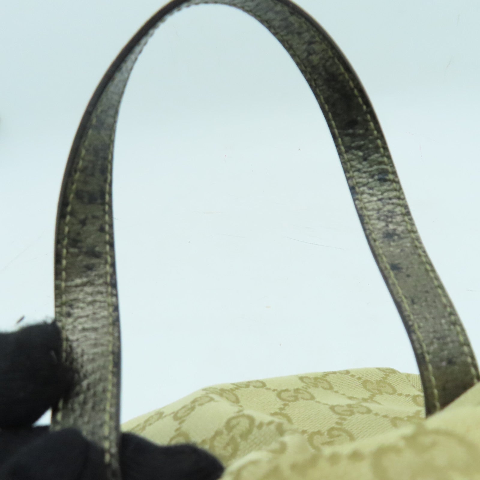 GUCCI 帆布Hand Bag手挽袋米色