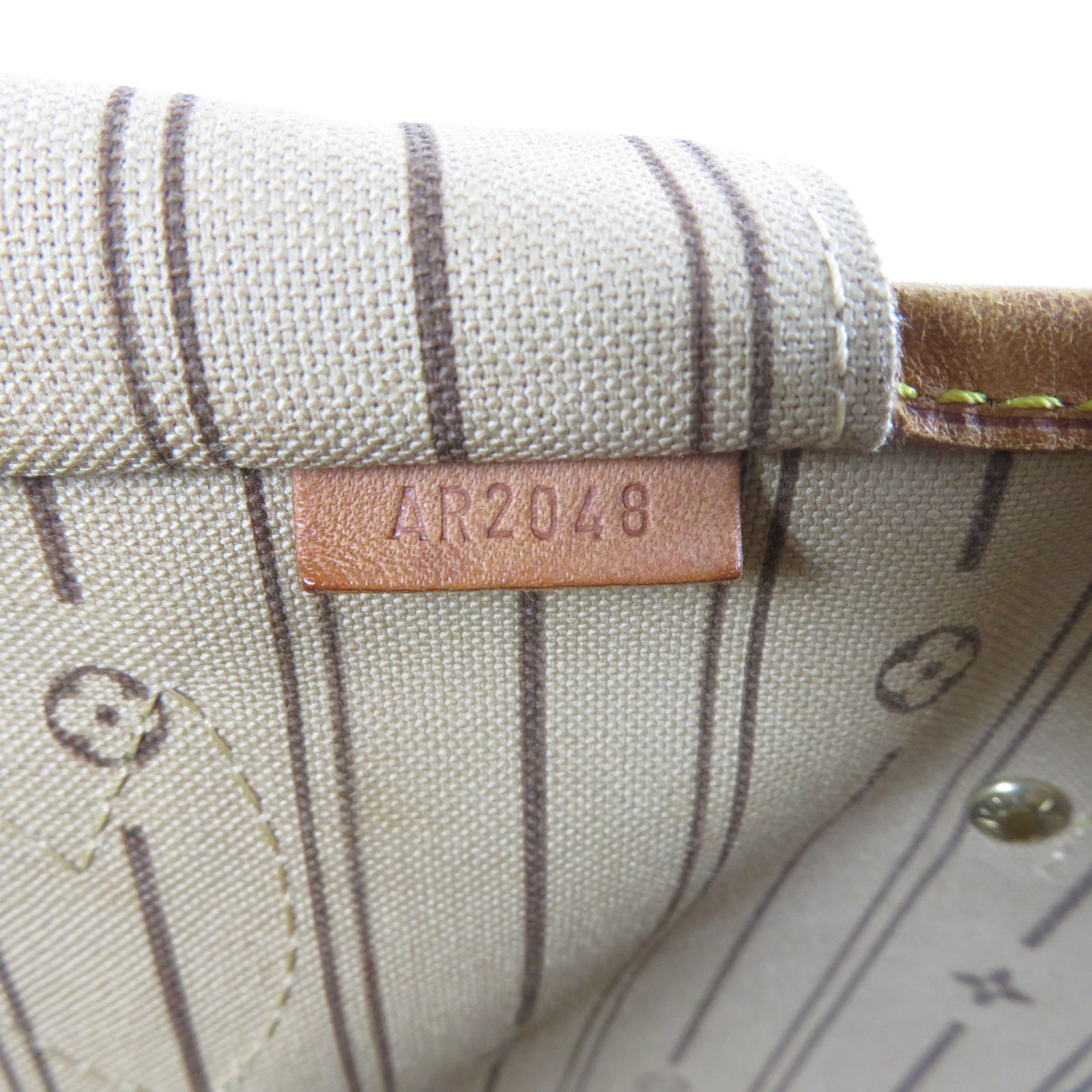 LOUIS VUITTON Monogram Neverfull MM金扣肩背袋啡色