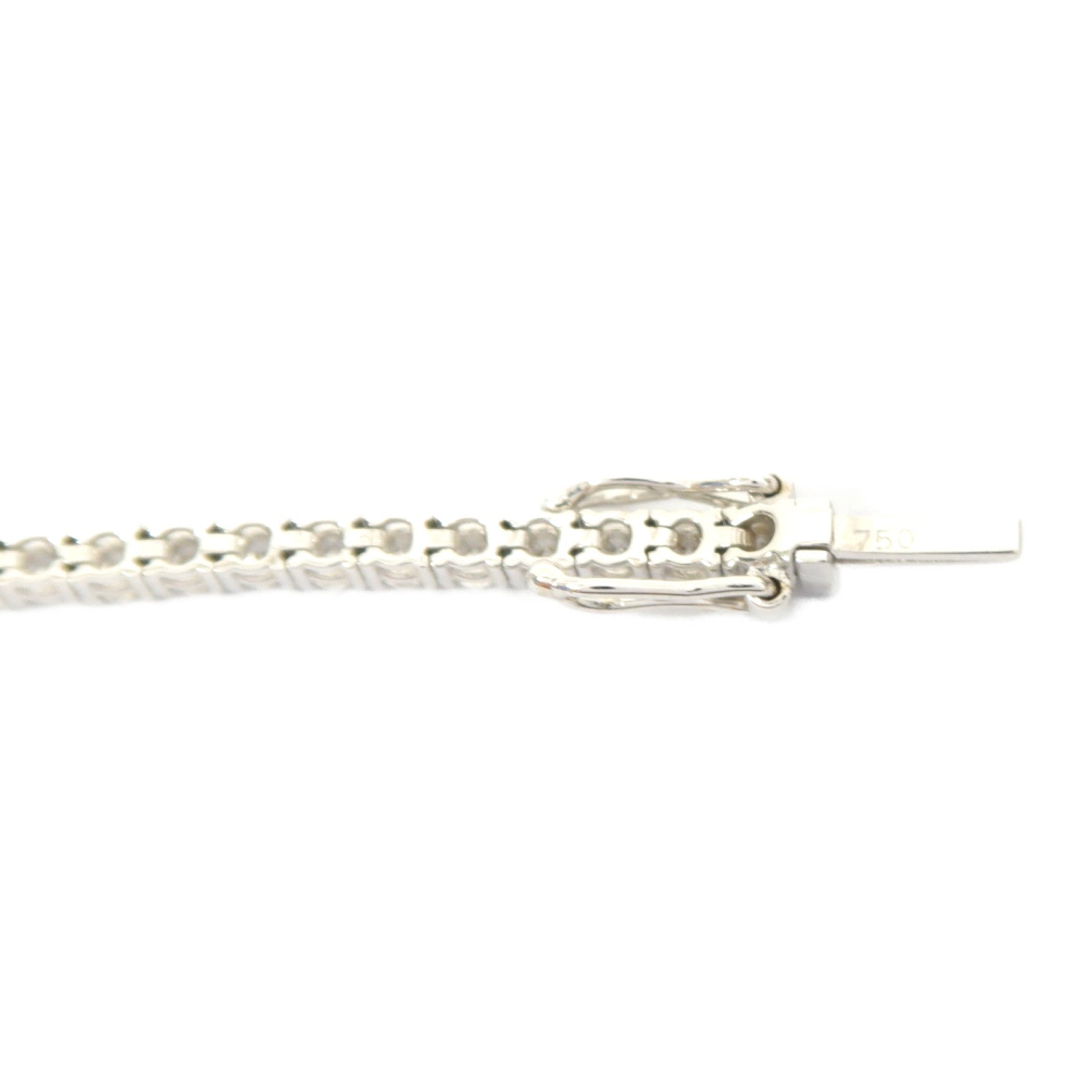 JEWELRY 18K白金Diamond Bracelet 1.88ct鑽石手鏈銀色