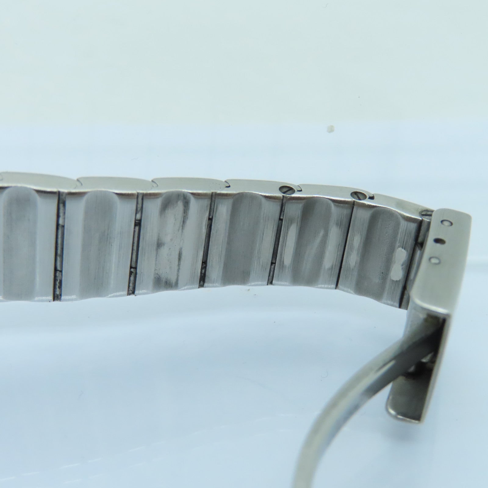 CARTIER Santos Galbee不鏽鋼手錶石英機芯白色