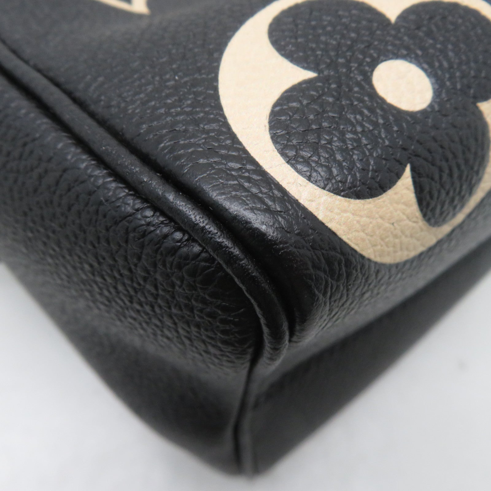 LOUIS VUITTON Monogram Empreinte Speedy Bandouliere 25金扣手挽肩背兩用袋黑色