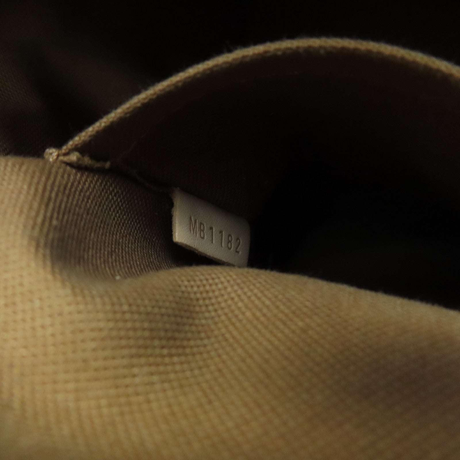 LOUIS VUITTON Monogram Beverly MM金扣肩背袋棕色