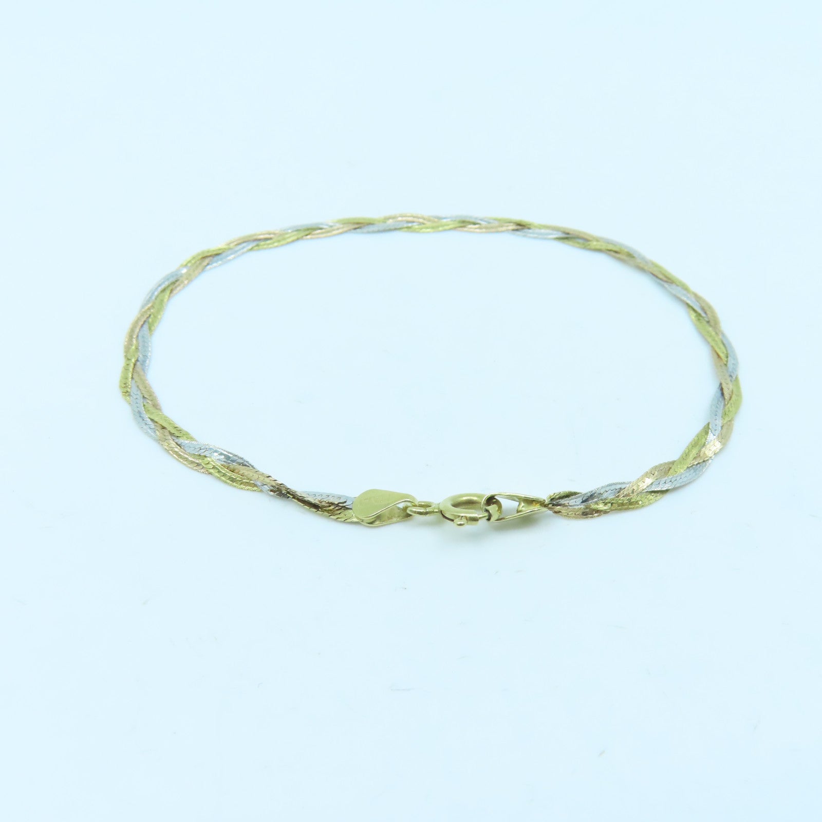 JEWELRY 【激減優惠】18K黃金/白金/玫瑰金Bracelet金扣手鏈