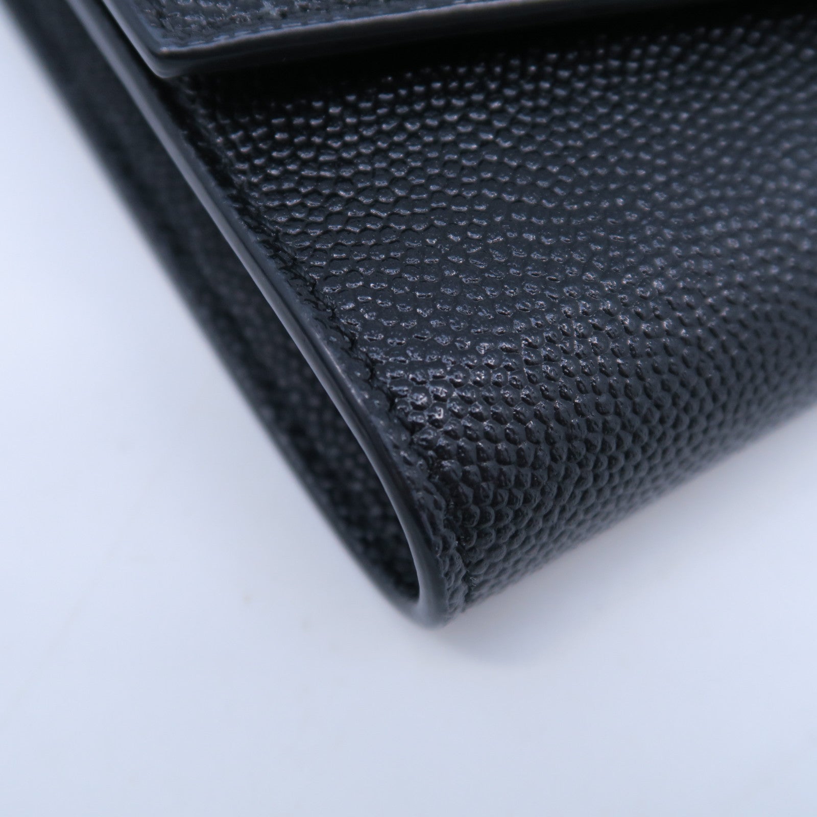 YVES SAINT LAURENT 【激減優惠】牛皮皮革Wallet錢包黑色