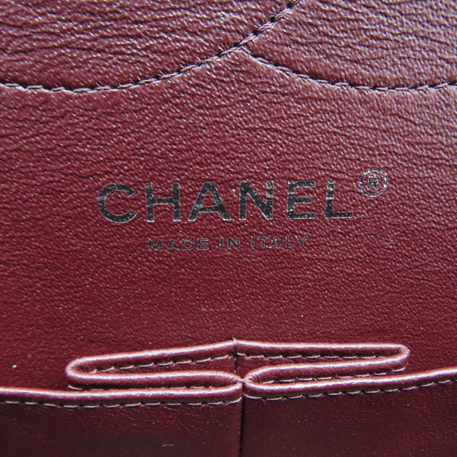 CHANEL 菱格牛皮皮革Chain Shoulder Bag银扣链带肩背袋黑色