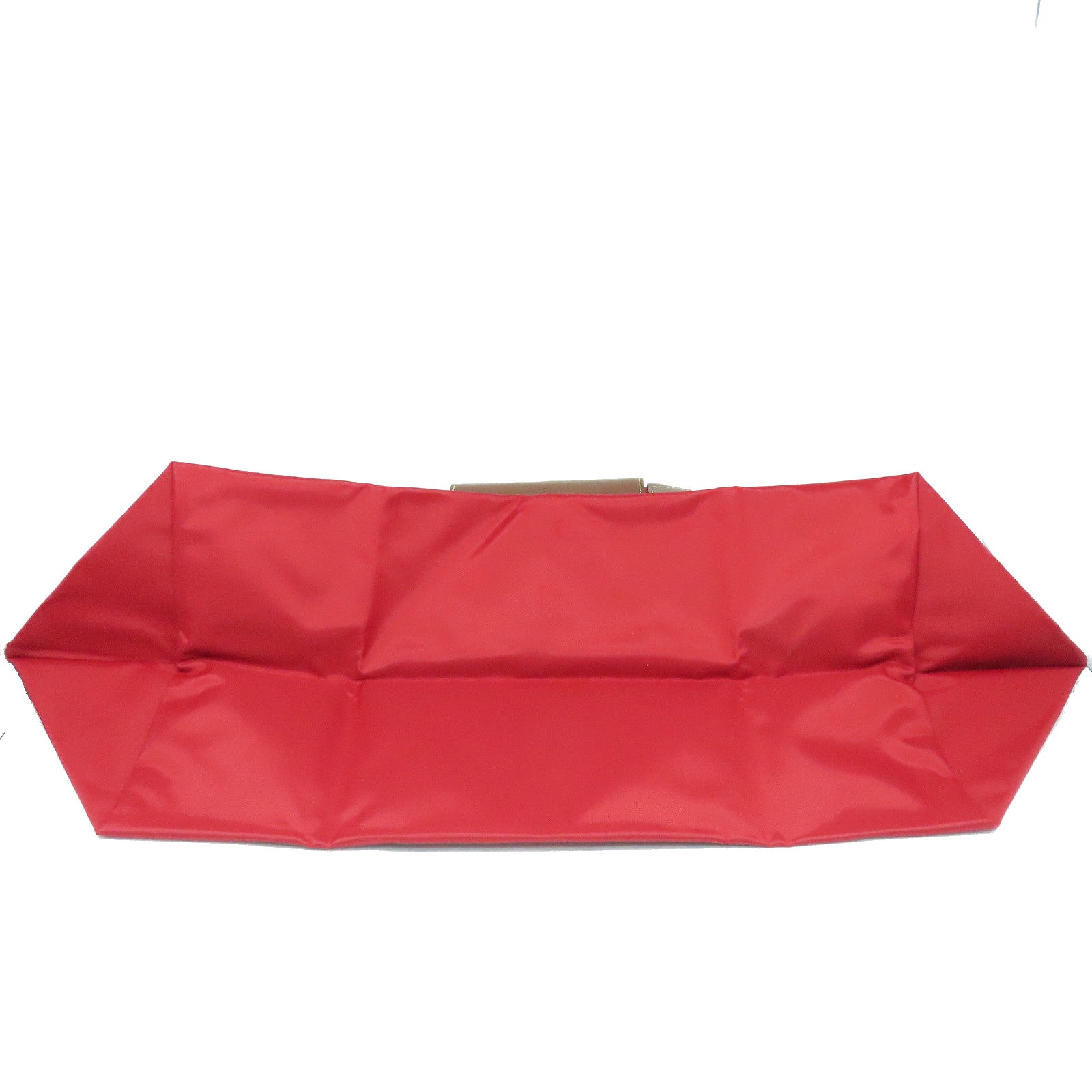 Longchamp 帆布Hand Bag金扣手挽袋紅色