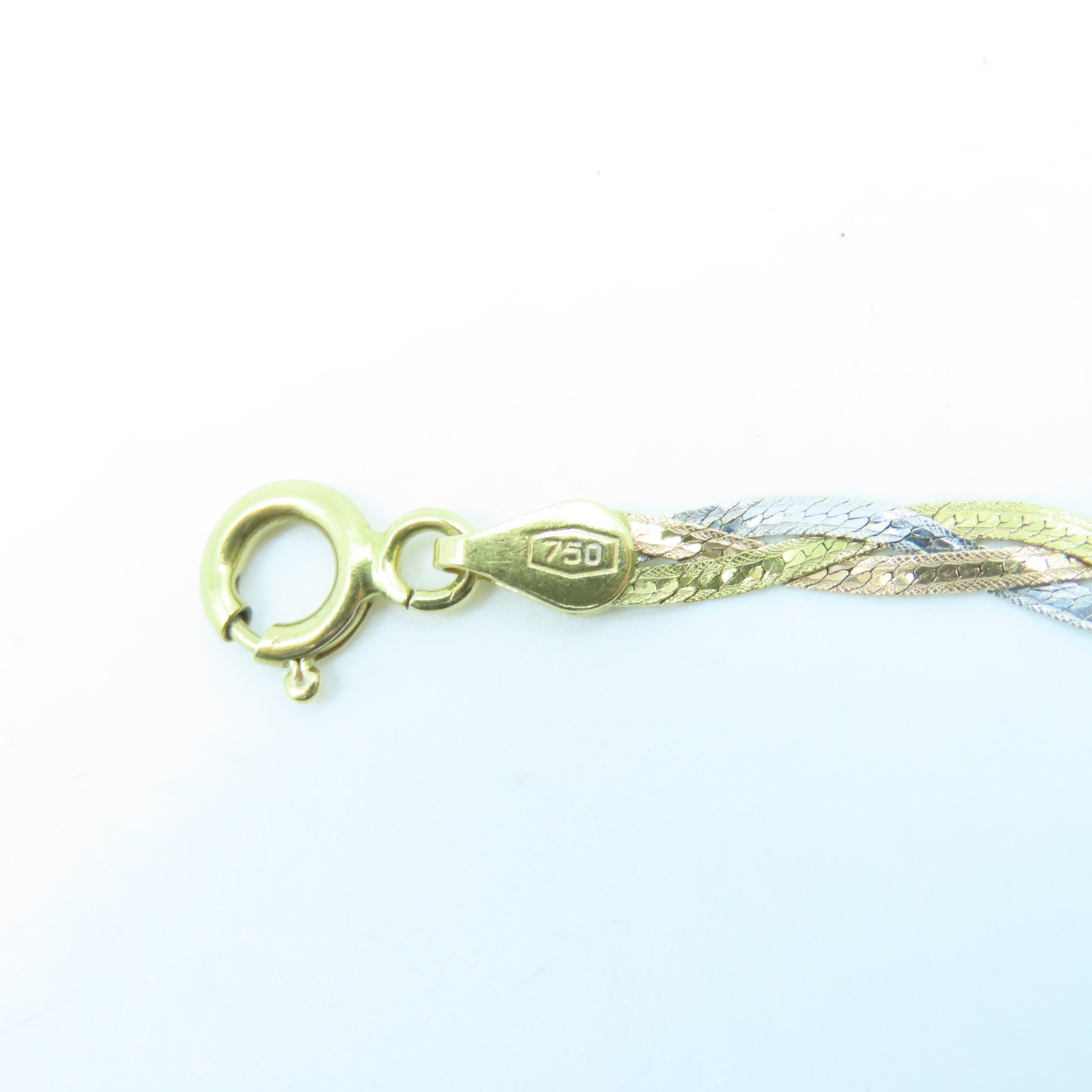 JEWELRY 【激減優惠】18K黃金/白金/玫瑰金Bracelet金扣手鏈