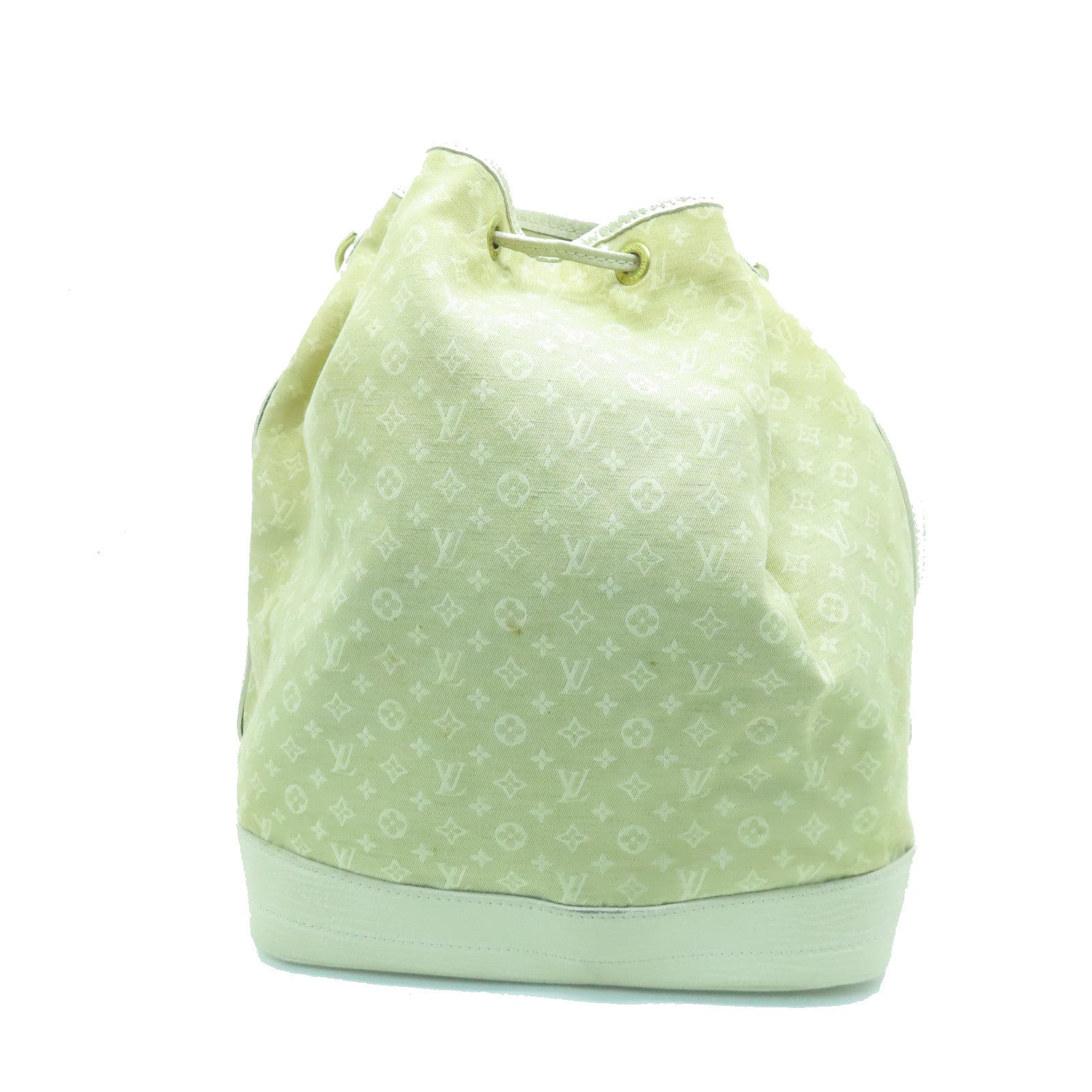 LOUIS VUITTON 【激減優惠】Monogram mini Run Noe金扣肩背袋米色
