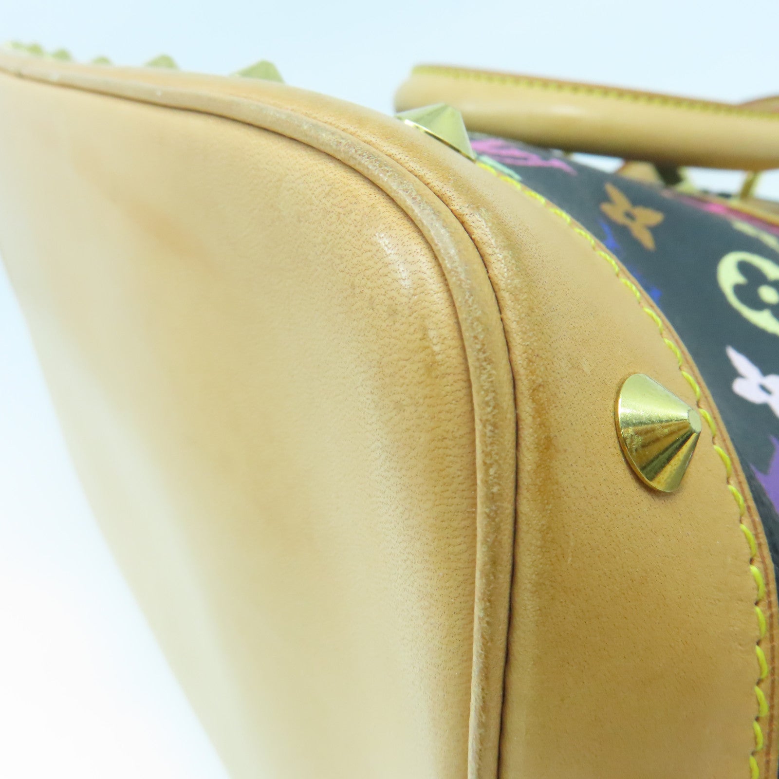 LOUIS VUITTON 【激減優惠】Monogram Multicolor Alma金扣手挽袋黑色