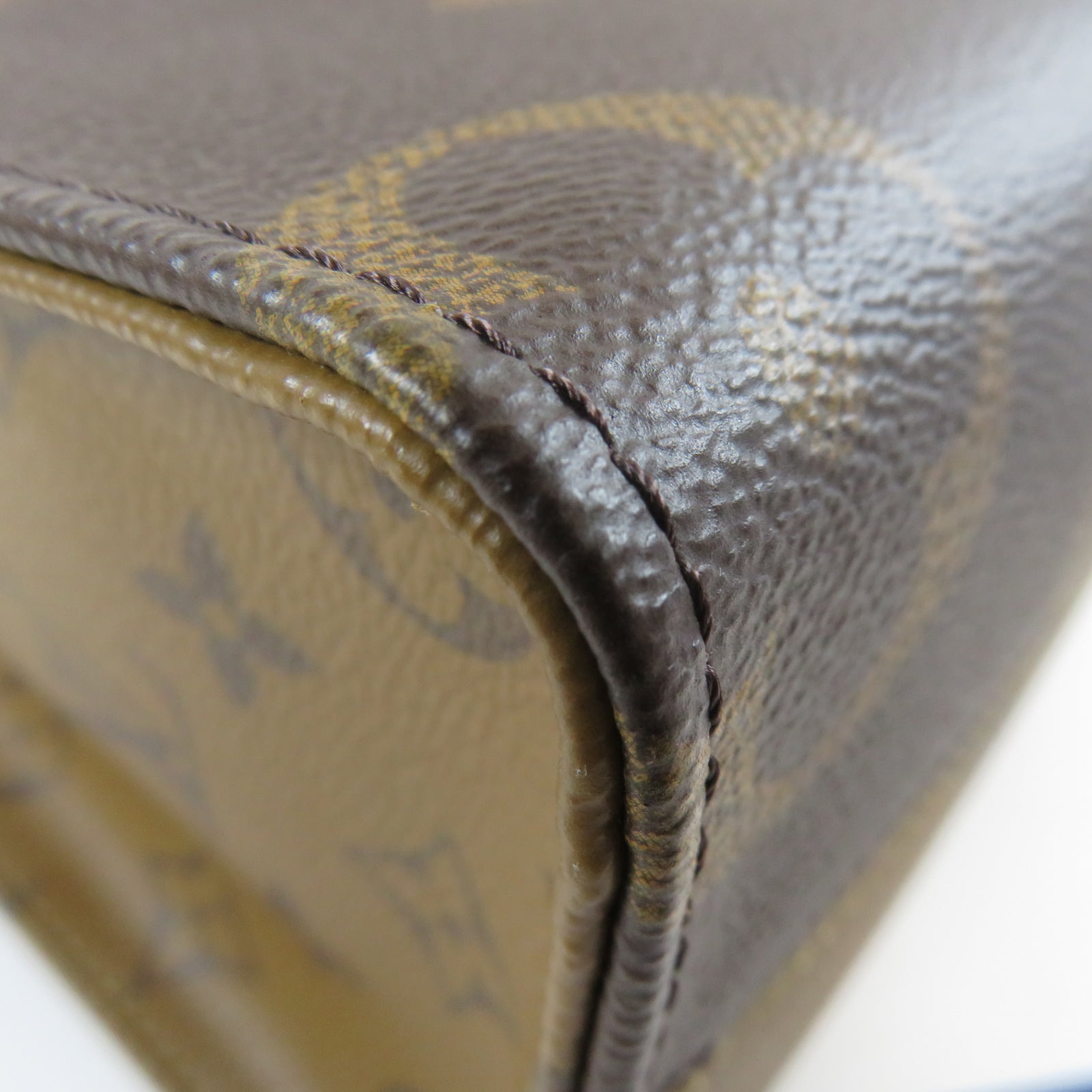 LOUIS VUITTON Monogram On The Go PM金扣手挽肩背兩用袋啡色