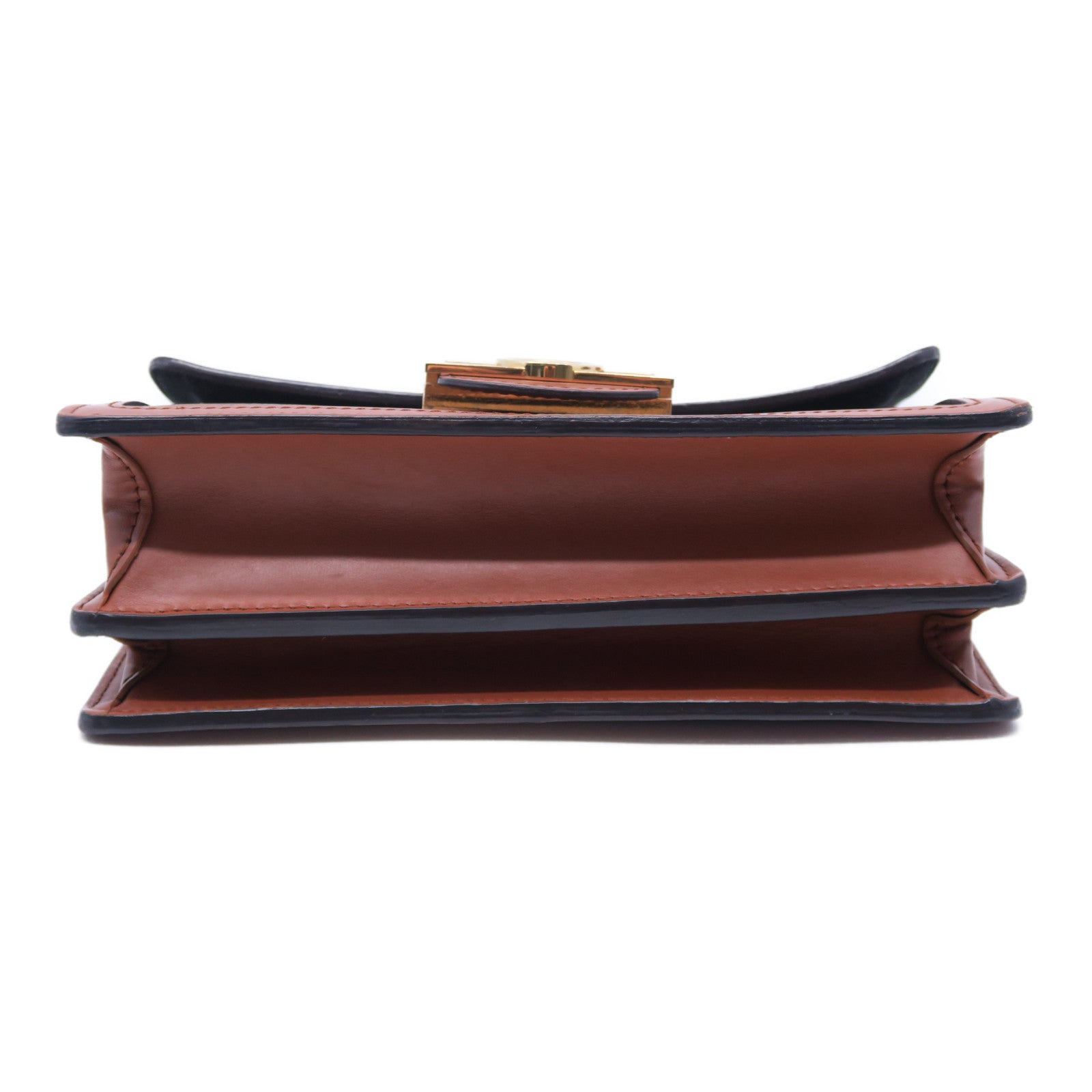 LOUIS VUITTON Monogram Dauphine MM金扣肩背袋啡色