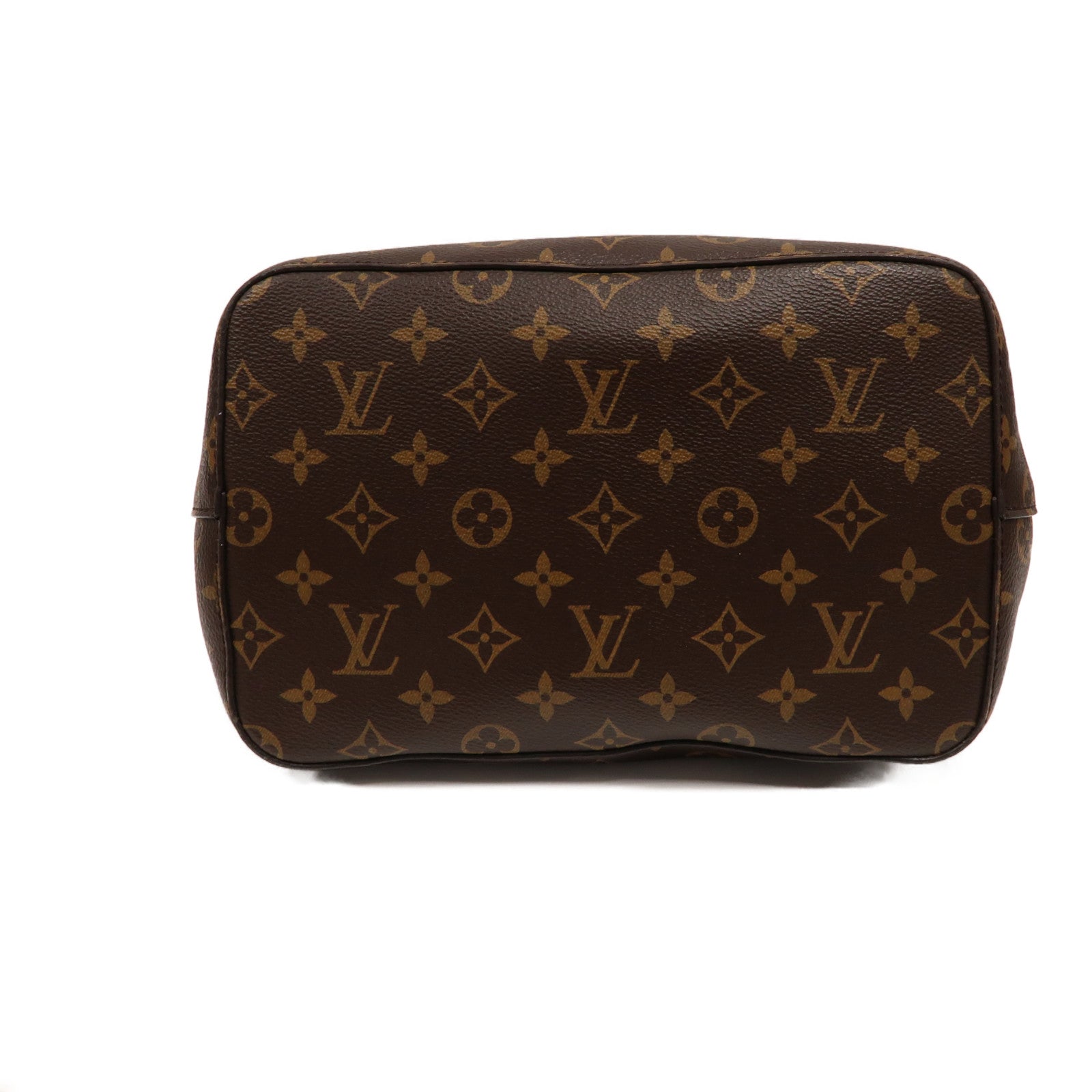 LOUIS VUITTON Monogram NeoNoe MM金扣肩背袋啡色/粉紅色