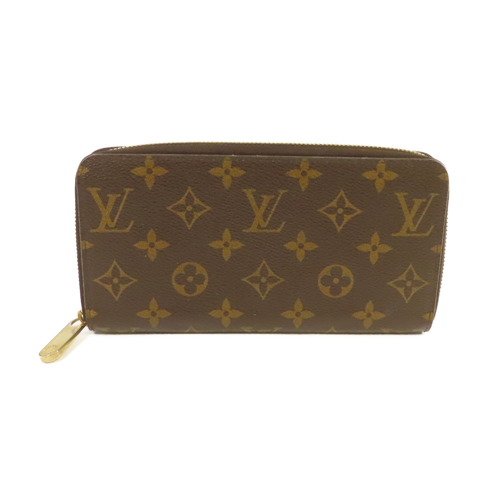 LOUIS VUITTON Monogram Zippy Wallet拉鏈長錢包啡色