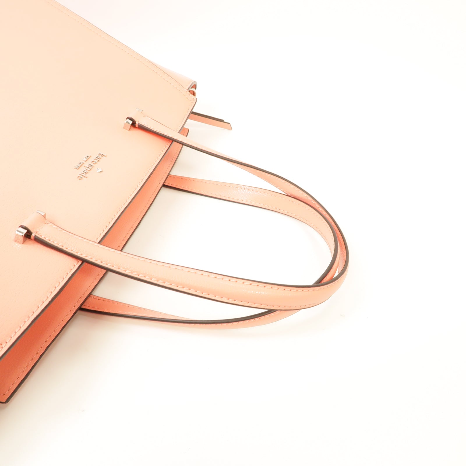 Kate Spade 牛皮皮革Shoulder Bag銀扣手挽肩背兩用袋粉紅色
