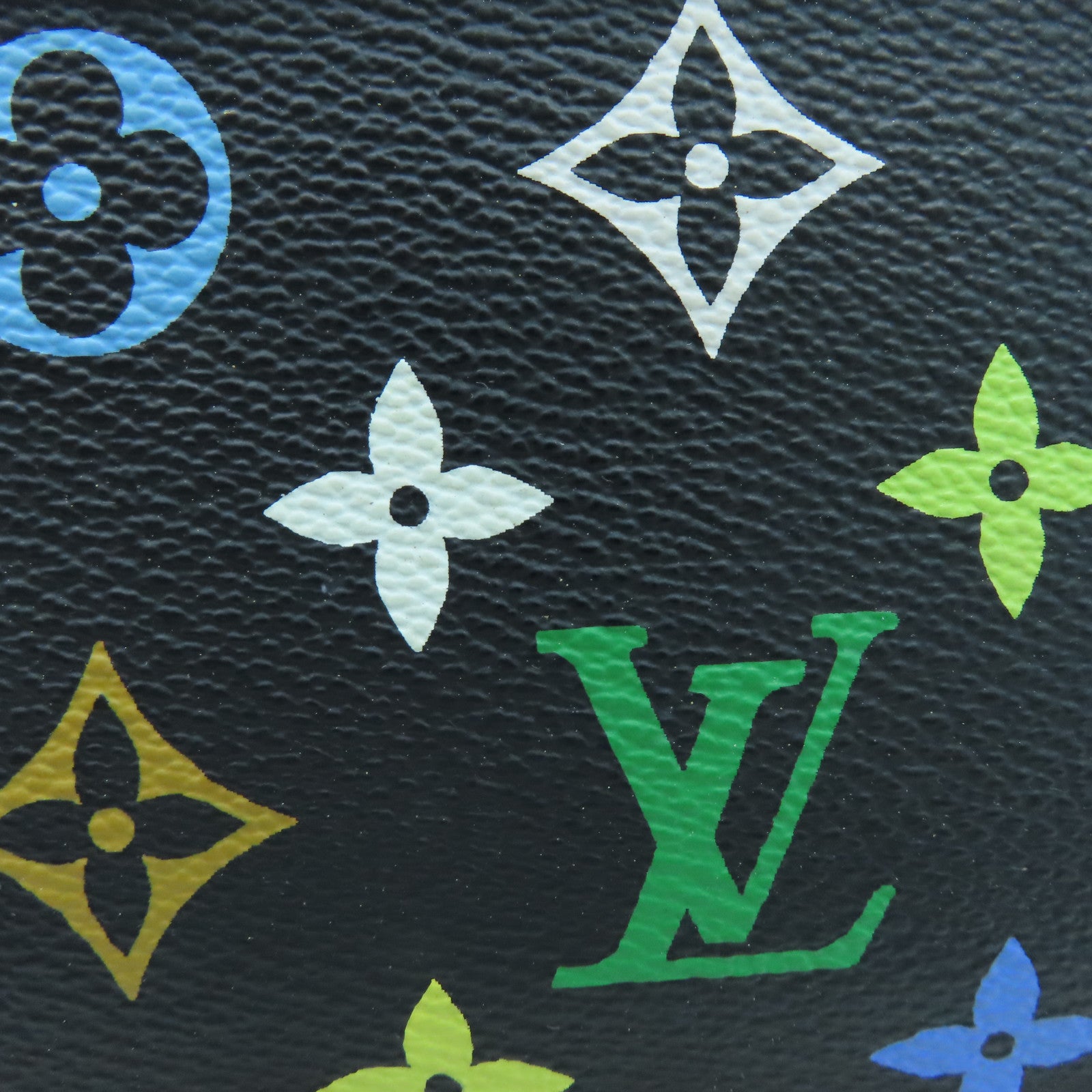 LOUIS VUITTON 【激減優惠】Monogram Multicolor Alma金扣手挽袋黑色