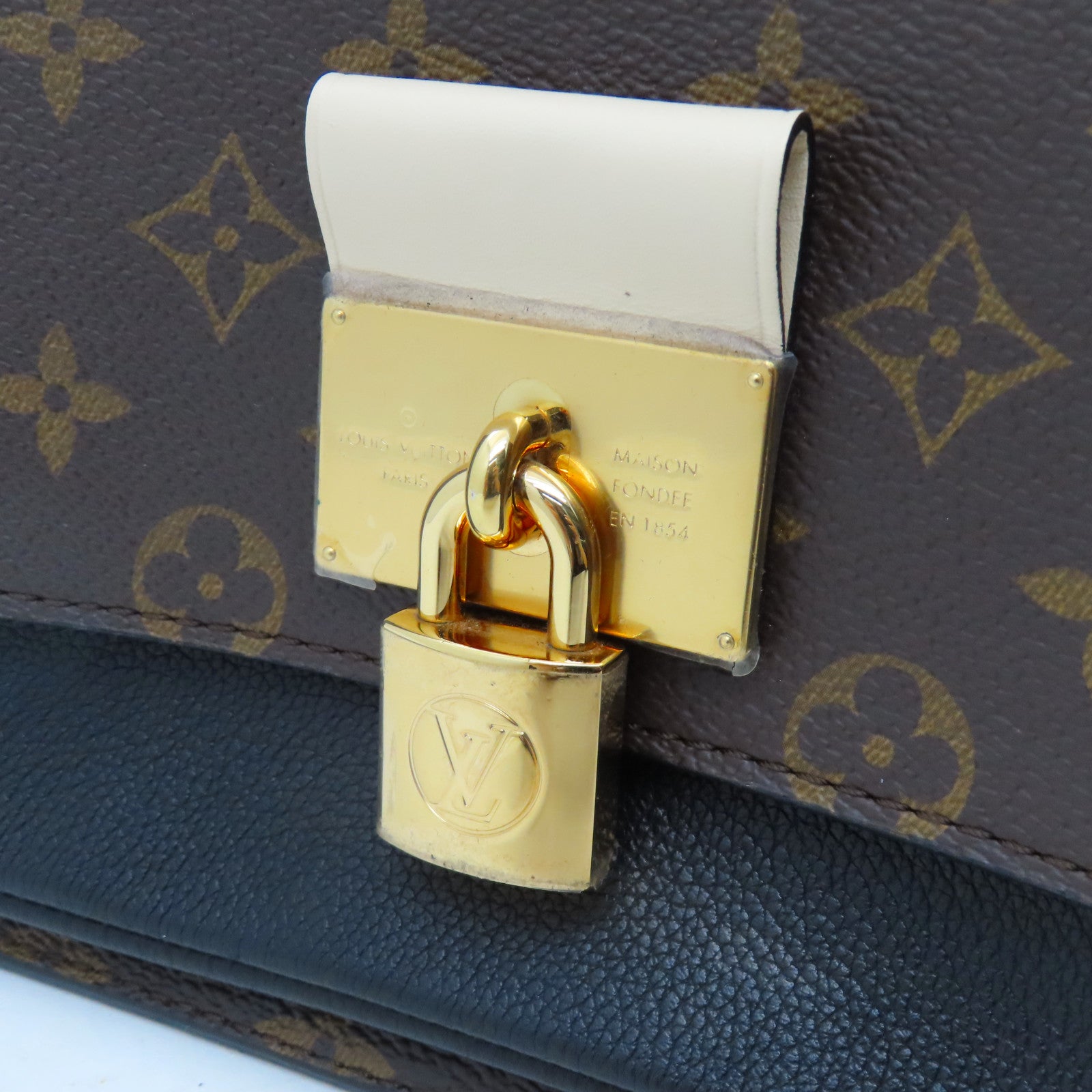 LOUIS VUITTON Monogram Vanguard金扣手挽肩背兩用袋啡色