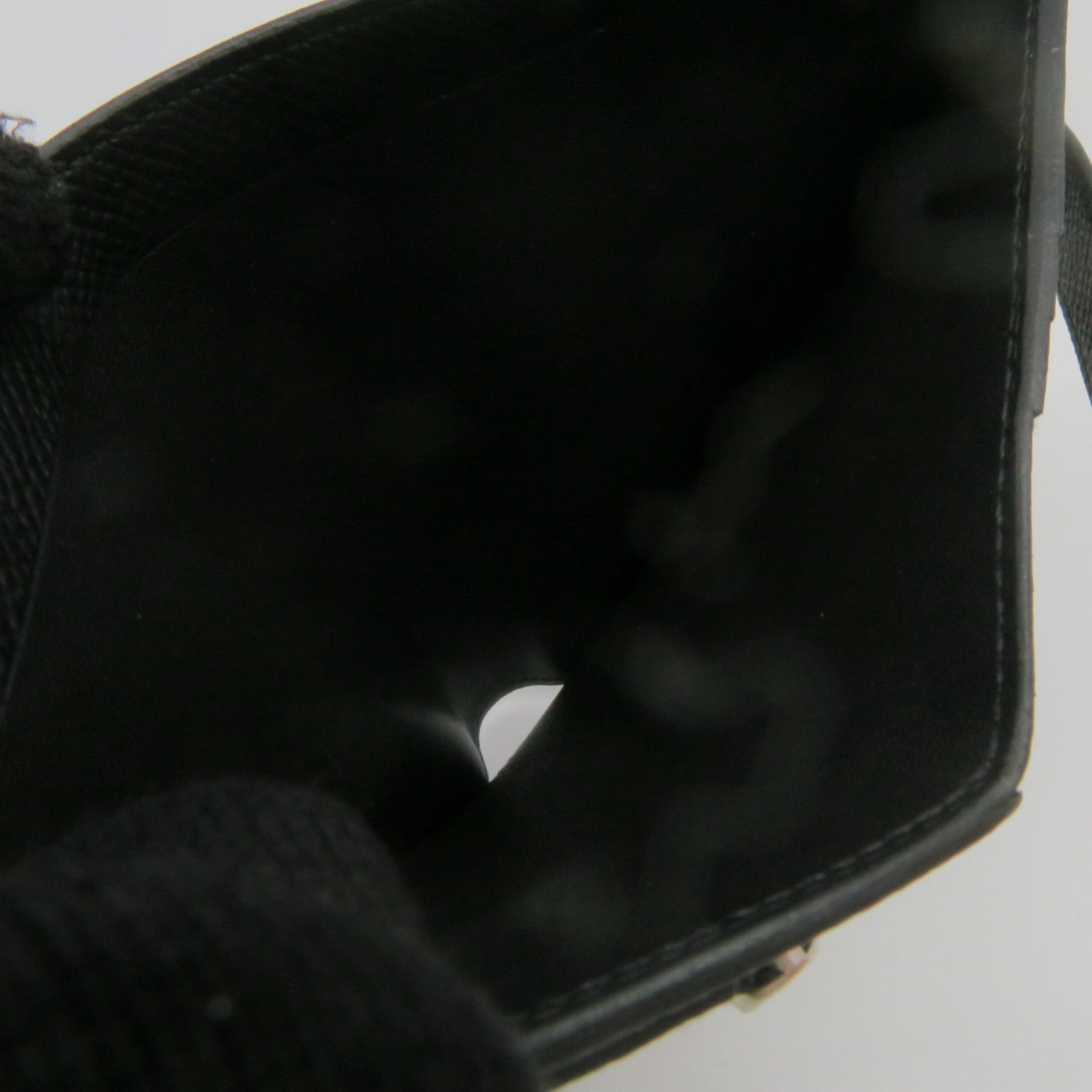 HERMES Epsom皮革Bearn Wallet銀扣短錢包黑色