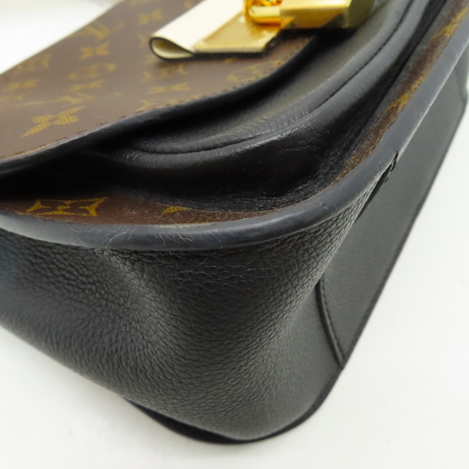 LOUIS VUITTON Monogram Vanguard金扣手挽肩背兩用袋啡色