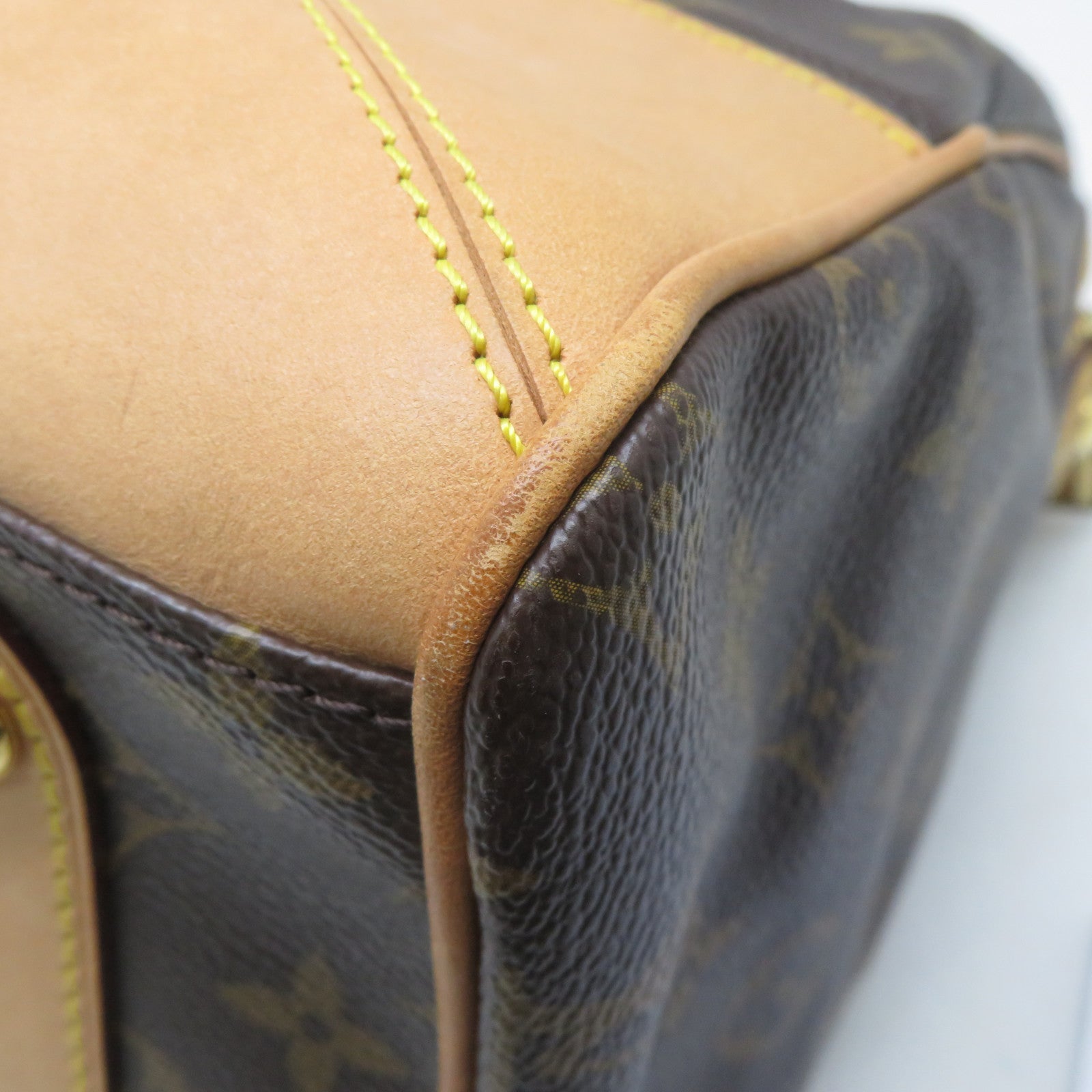 LOUIS VUITTON Monogram Retiro GM金扣手挽肩背兩用袋啡色
