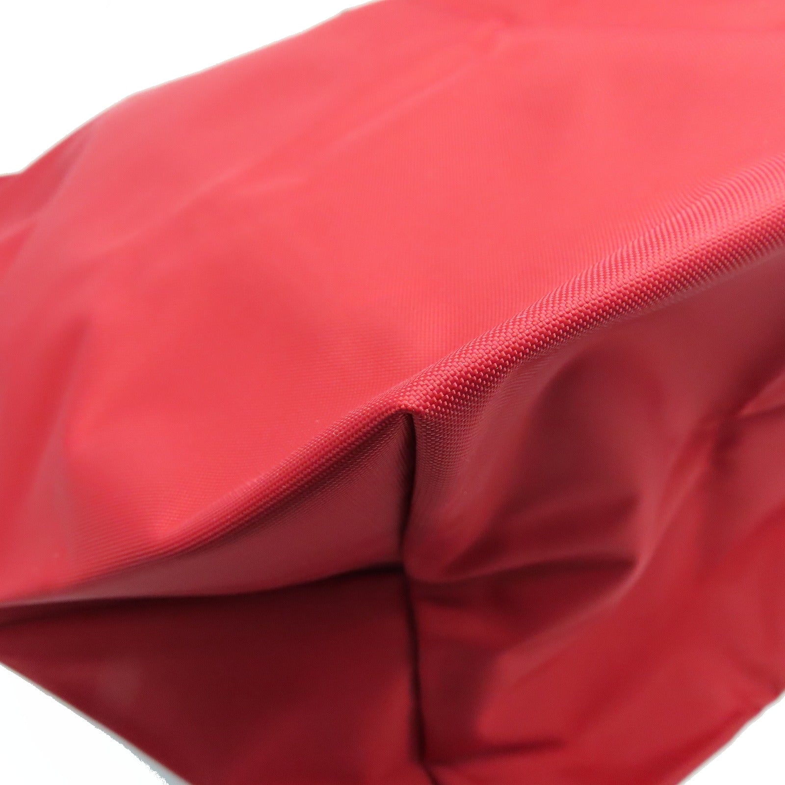 Longchamp 帆布Hand Bag金扣手挽袋紅色