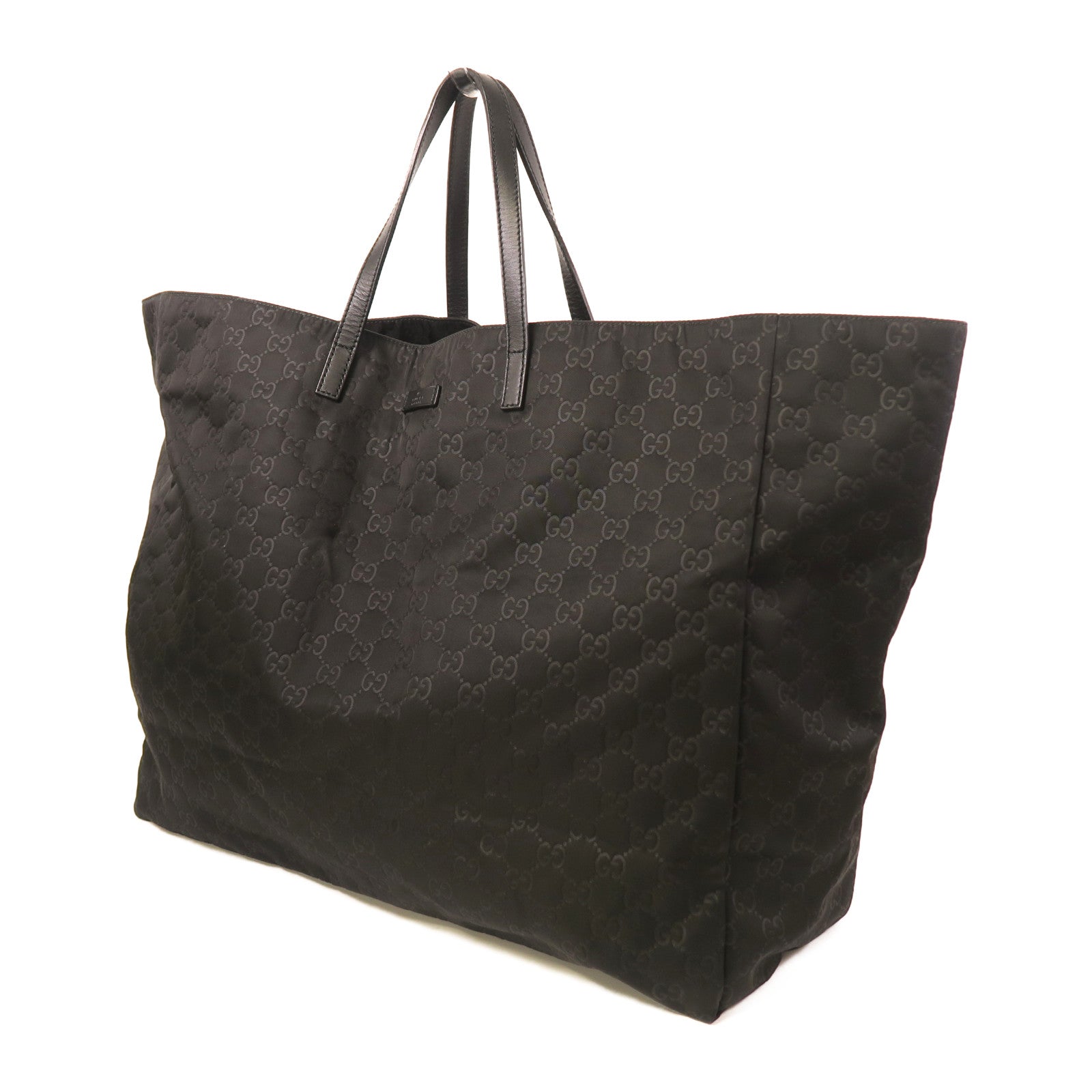 GUCCI 尼龍Tote Bag手挽袋黑色