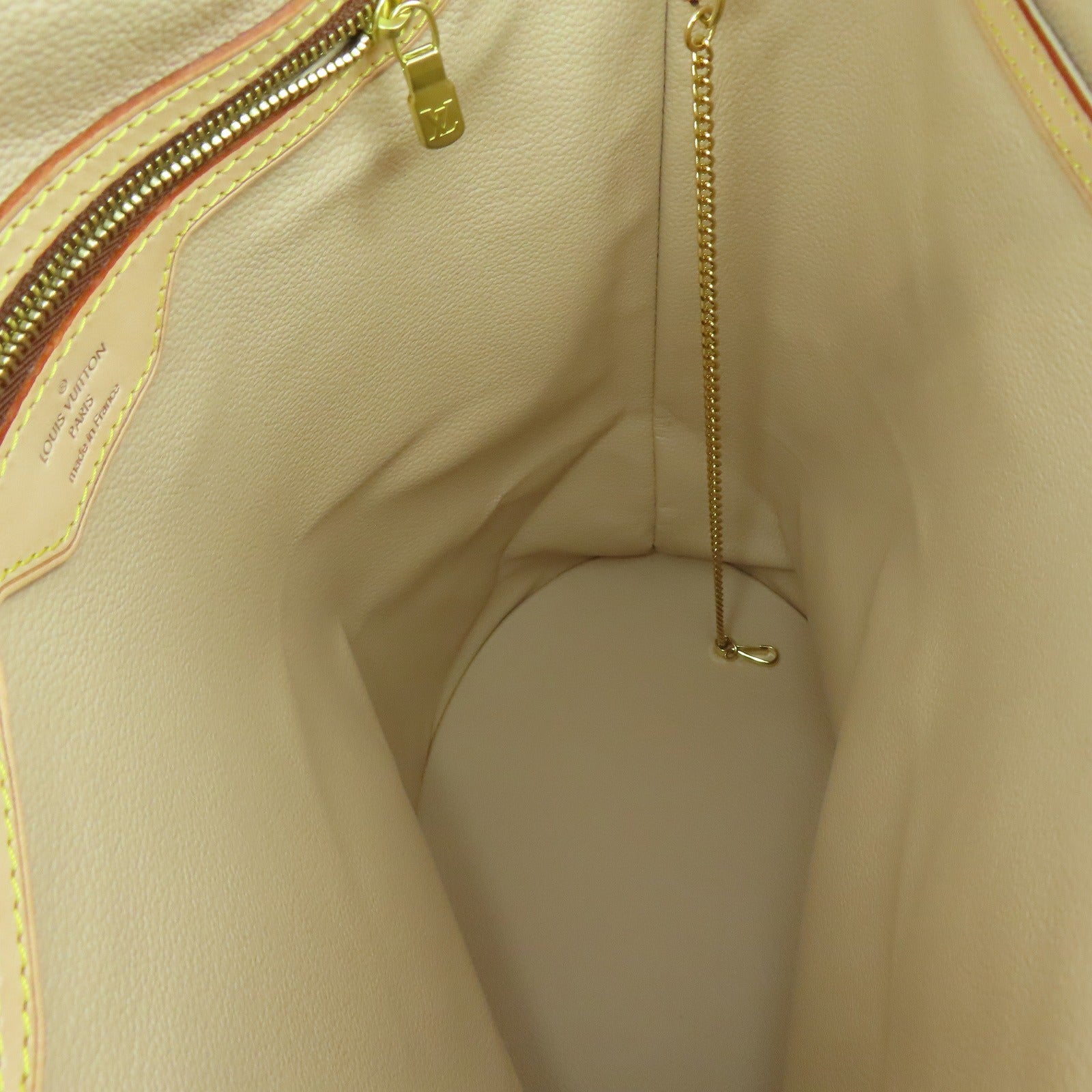 LOUIS VUITTON Monogram Bucket GM金扣手挽袋啡色