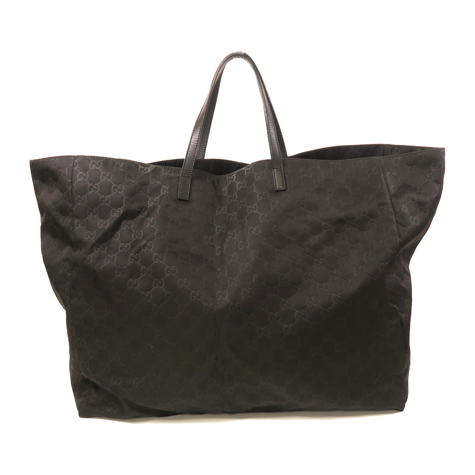 GUCCI 尼龍Tote Bag手挽袋黑色