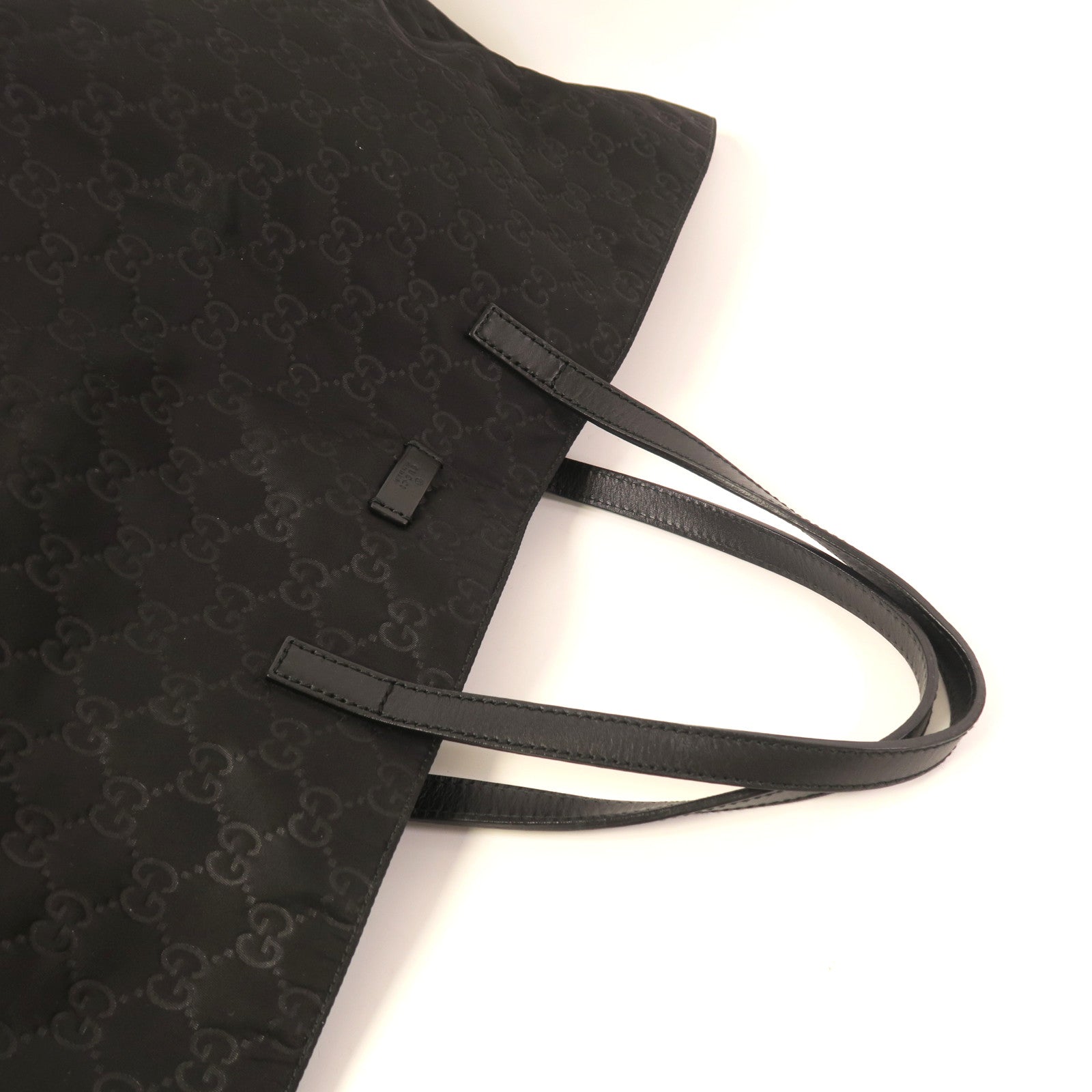 GUCCI 尼龍Tote Bag手挽袋黑色