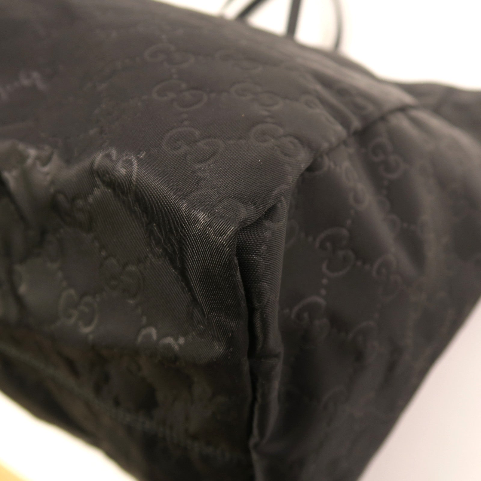 GUCCI 尼龍Tote Bag手挽袋黑色