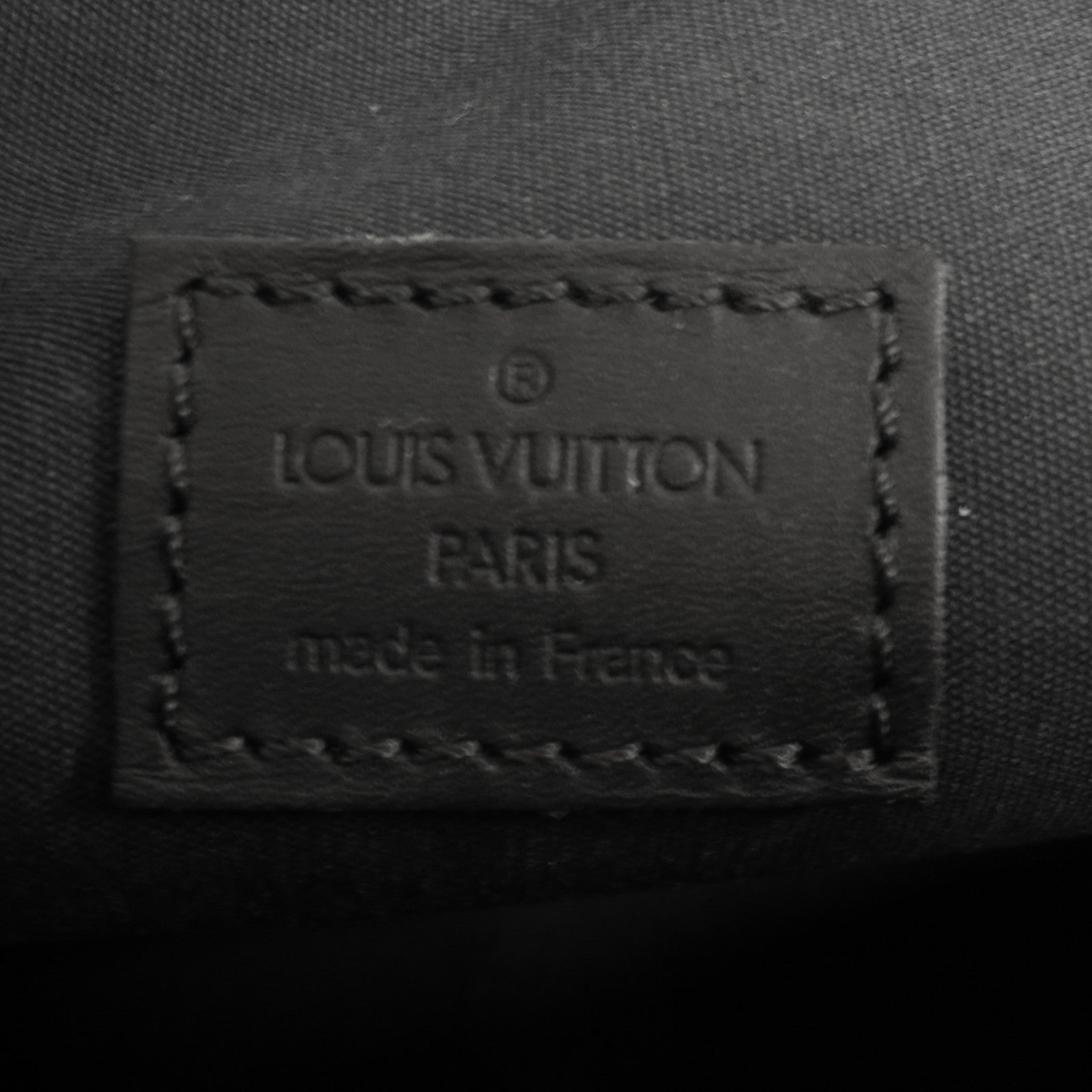 LOUIS VUITTON Monogram Miniran Marjorie金扣肩背袋黑色