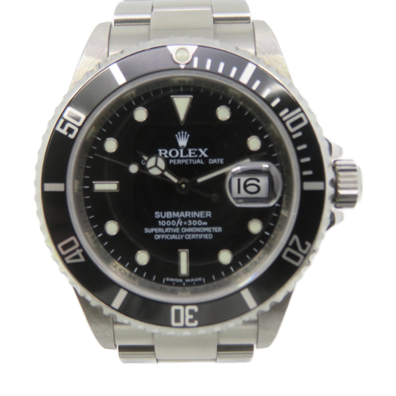 ROLEX Submariner Date 40mm Watch不锈钢自动机芯手表黑色