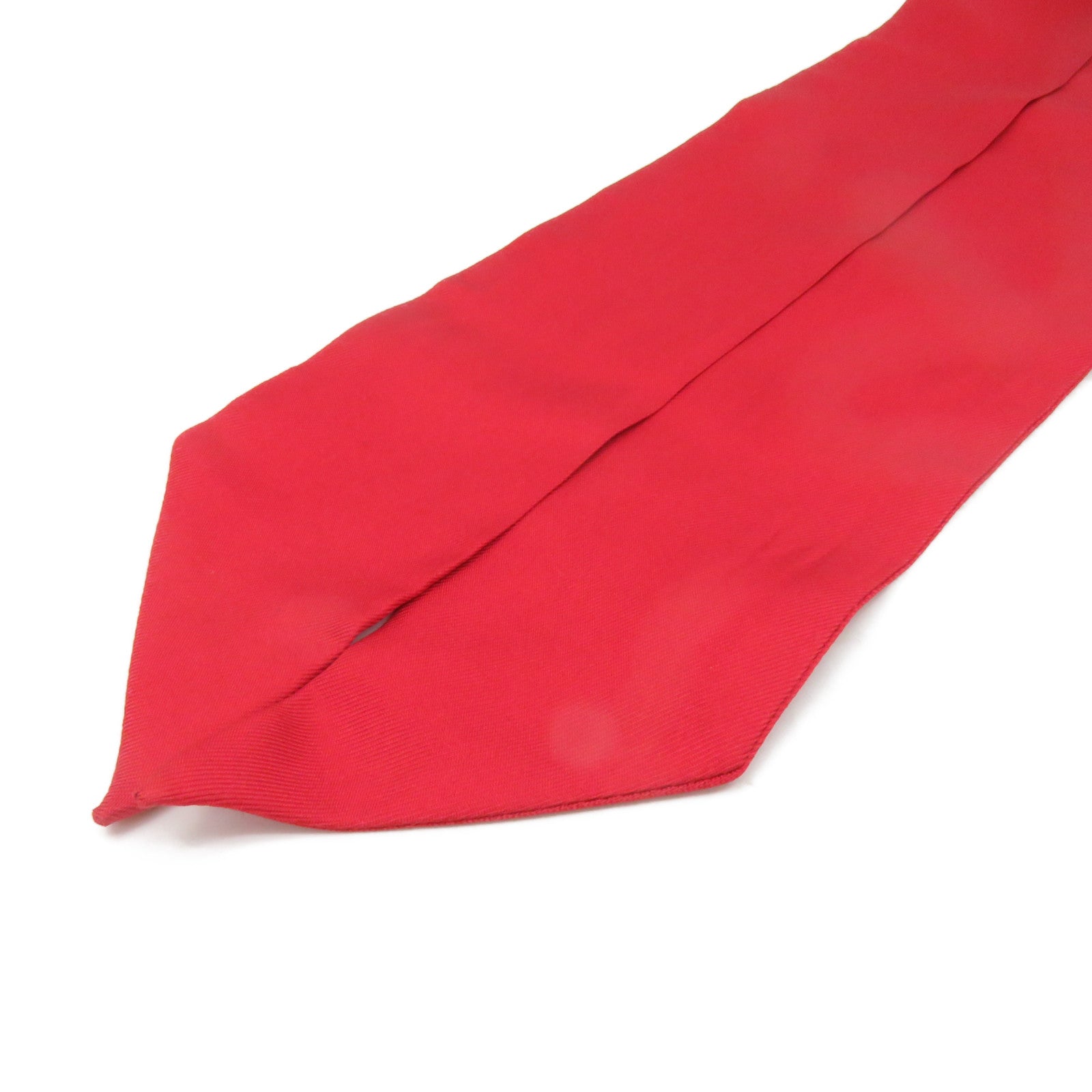 HERMES 絲質Twilly Scarf絲巾酒紅色